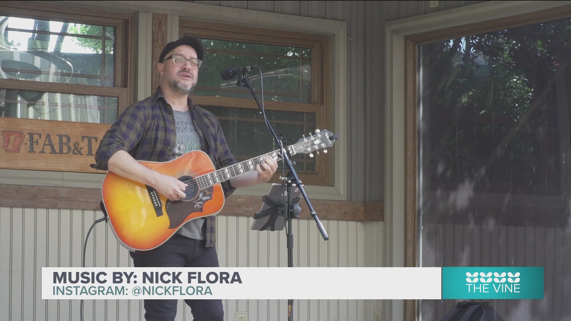 Nick Flora tells us about his original song and where he is performing this weekend. 