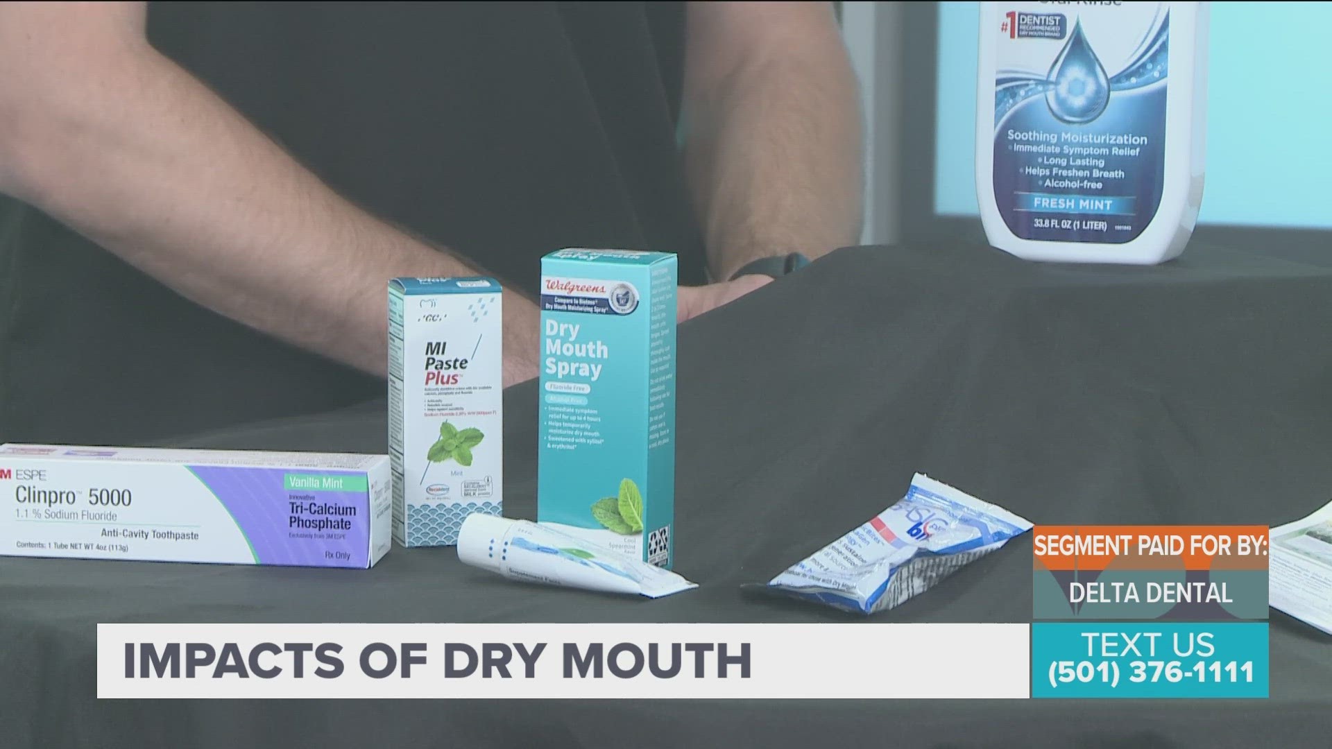 Dr. Ethan Ake with Delta Dental tells us more about dry mouth and how you can treat the condition.
