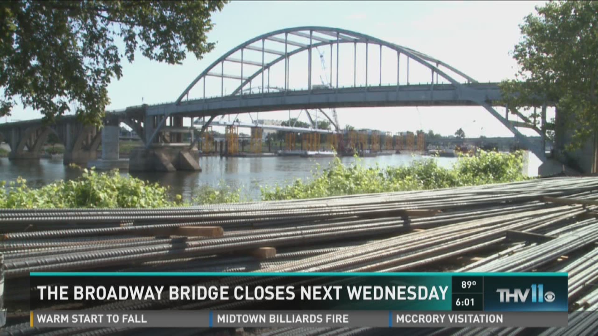 The Broadway Bridge closes next Wednesday 