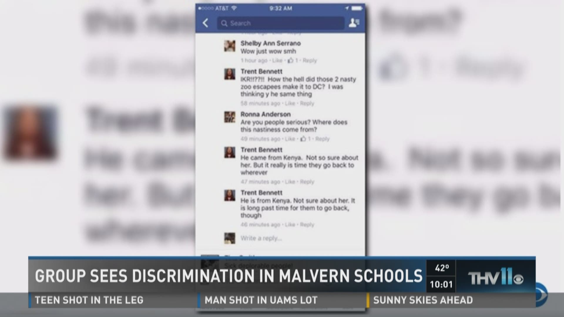 Group sees discrimination in Malvern scools