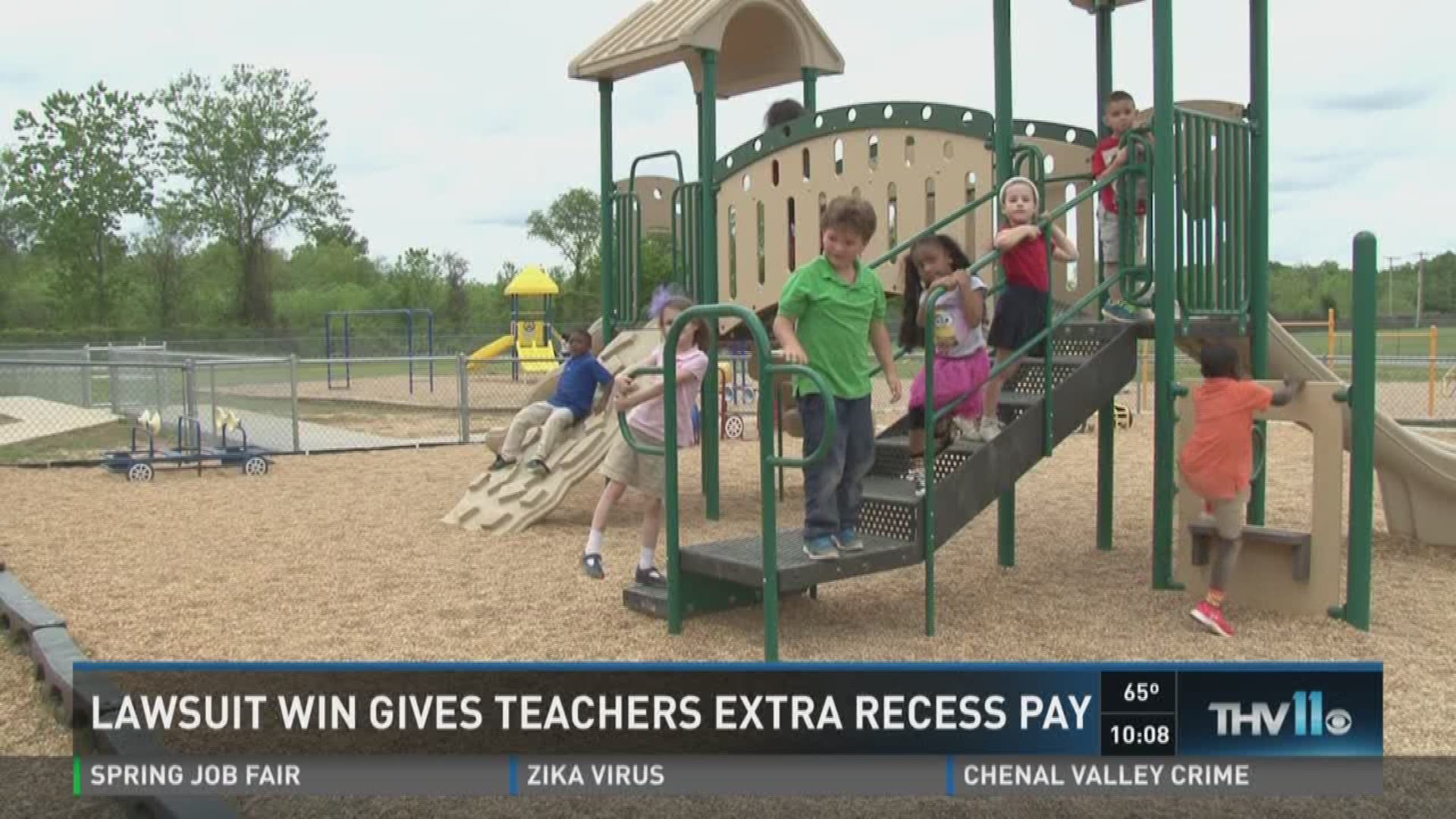 Two teachers argue they should be paid extra for working during recess at school