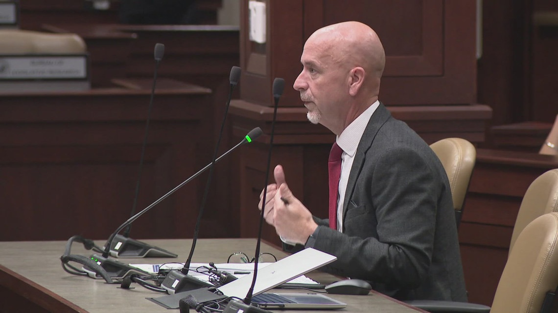 Adam Hackworth Rector Ar Arkansas Secretary of Education grilled childcare funding loss | thv11.com