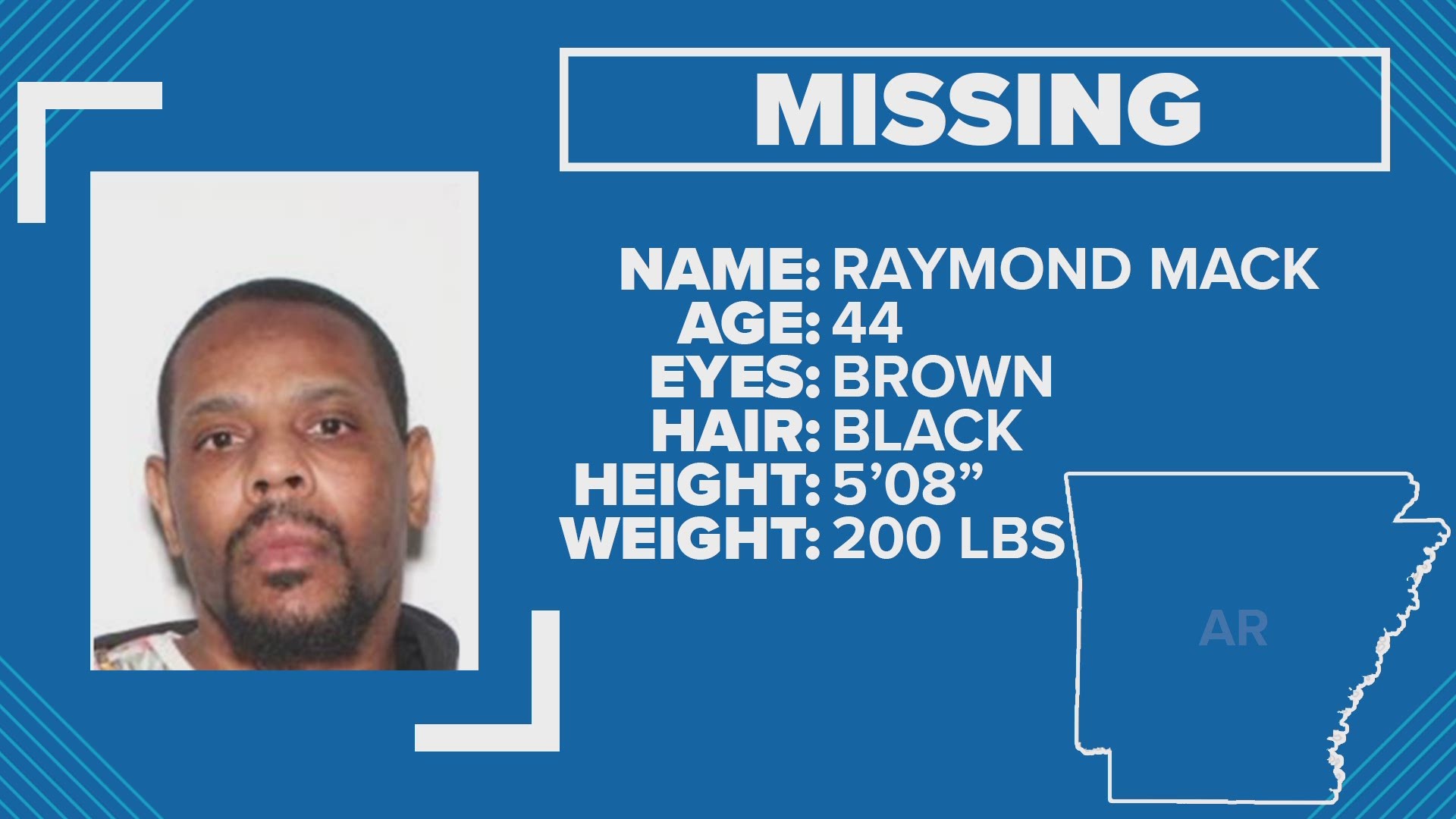 Little Rock police searching for missing 44-year-old man