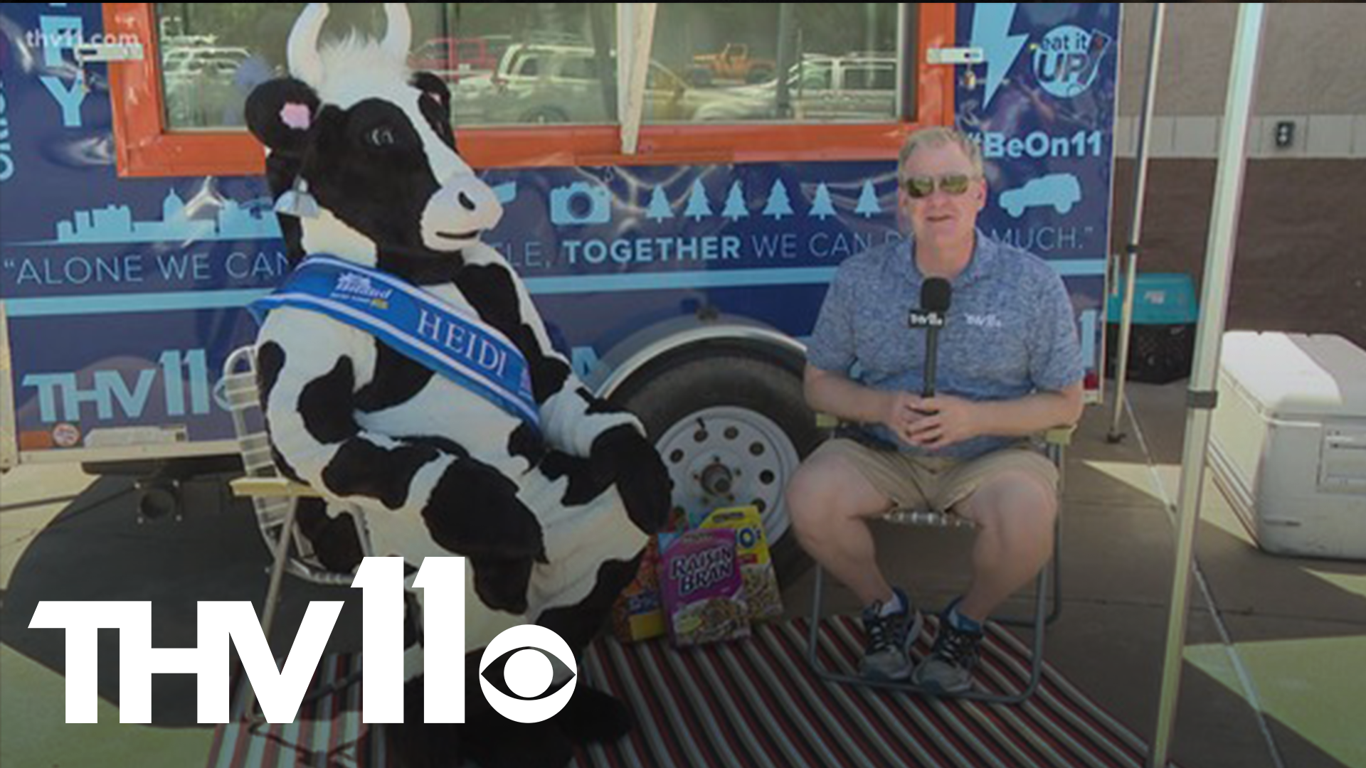 Tom Brannon has spent the day in Garland County for the Summer Cereal Drive. Pine Bluff police have arrested one suspect in the death of a 14-year-old girl.