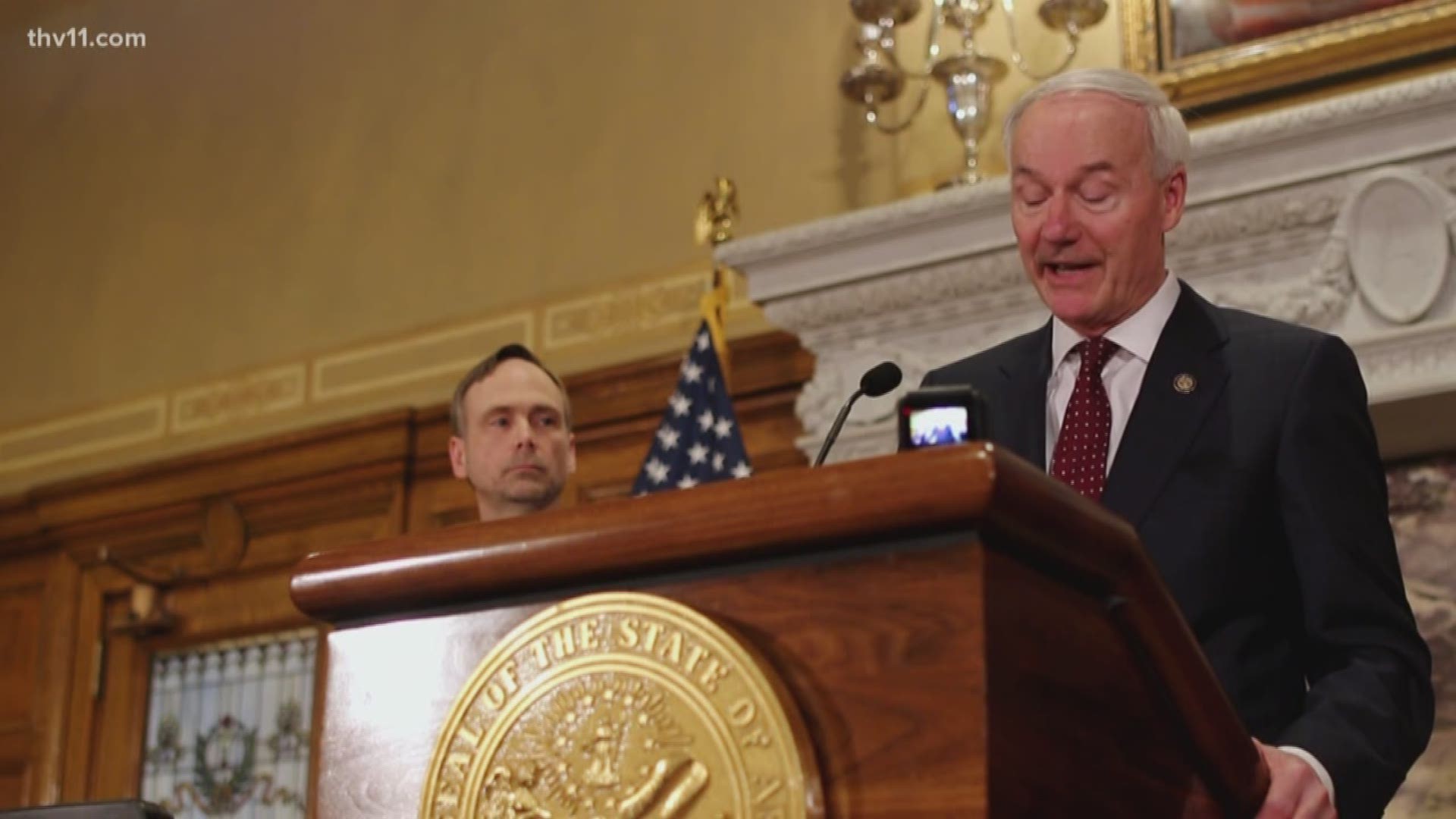 After the White House gives a national response, Gov. Hutchinson says Arkansas has been able to get ahead of the curve with coronavirus still just a remote threat.