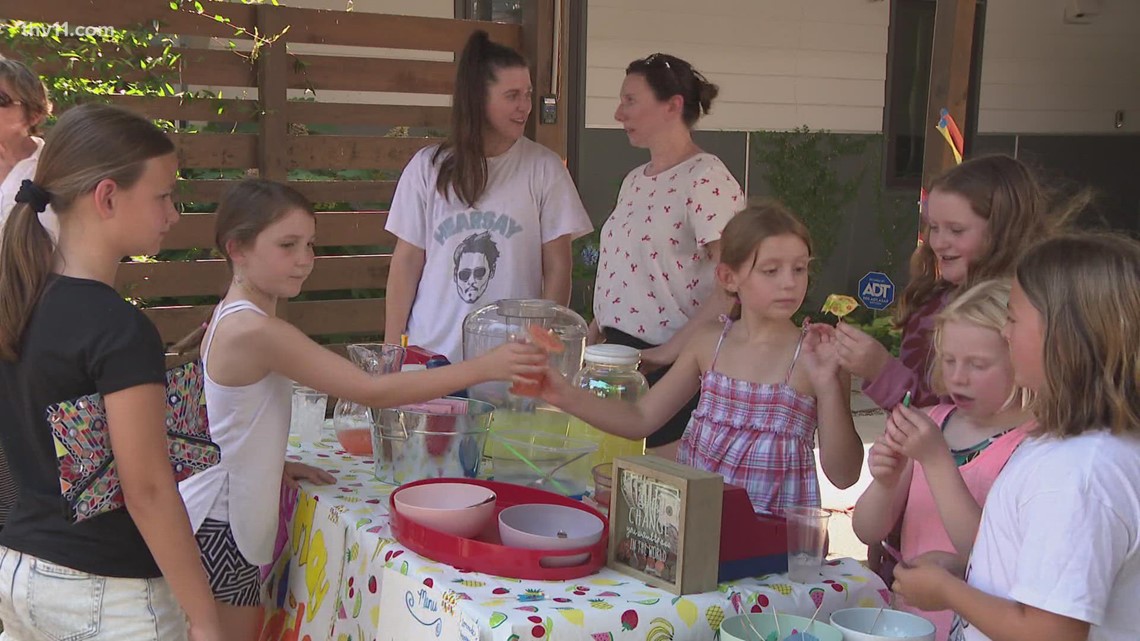 Little Rock girls hosted a lemonade stand for special cause - Vimarsana News