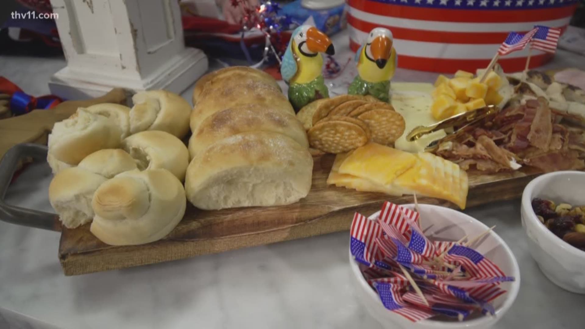 Lifestyle & Food Blogger Pat Downs with Sweet Yellow Cornbread shared her snack ideas for Fourth of July parties.