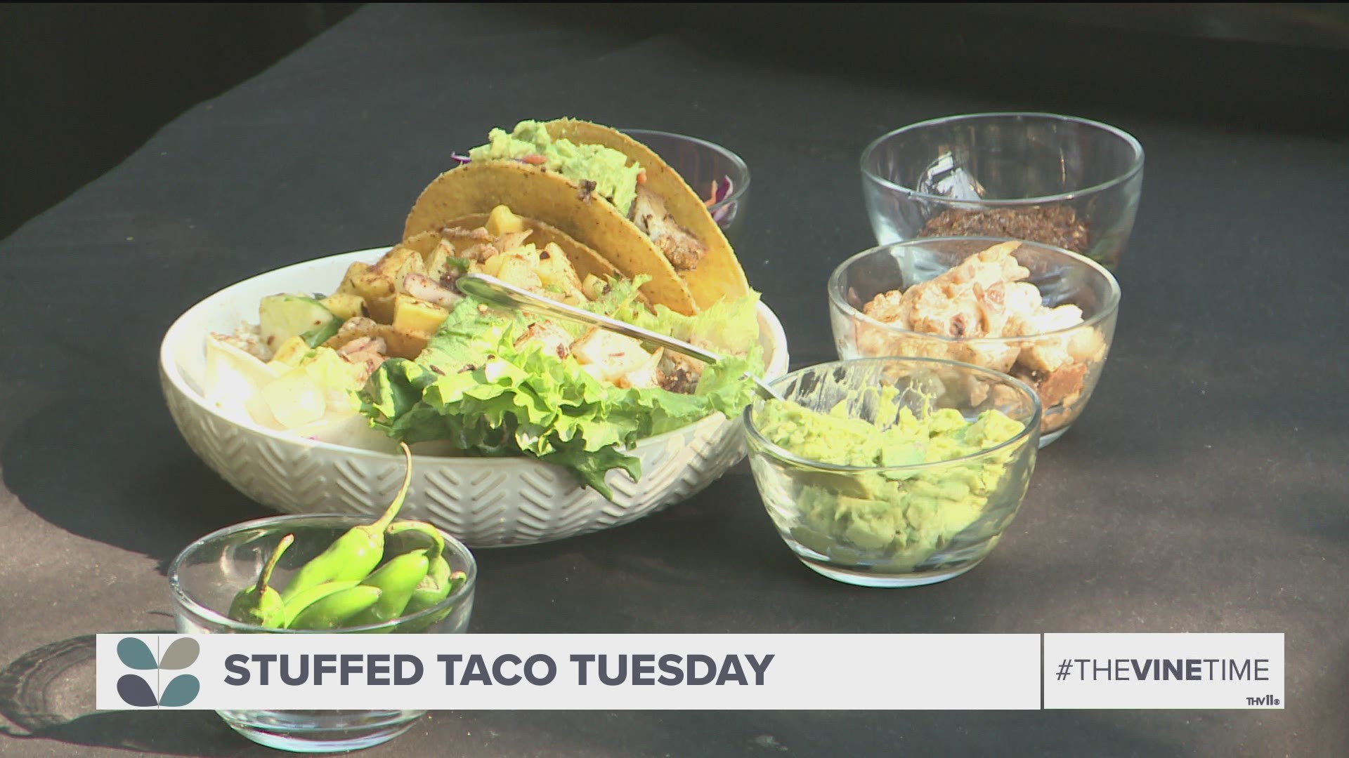 Dr. Tionna L. Jenkins with Plate It Healthy shares a recipe for plant-based Jerk tacos stuffed with cauliflower.