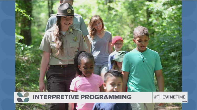 Interpretive programming with Arkansas State Parks