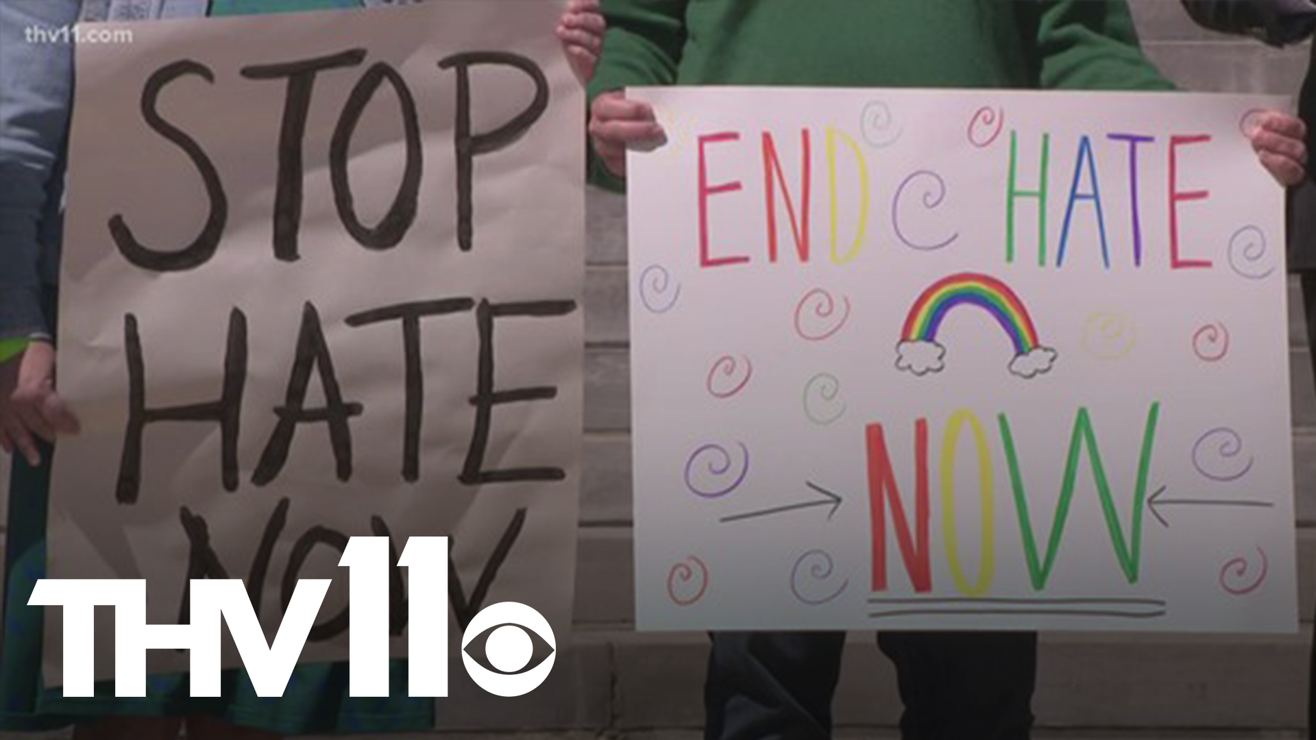 Several advocacy groups gathered at the state Capitol to launch a new campaign aimed at passing hate crime legislation.