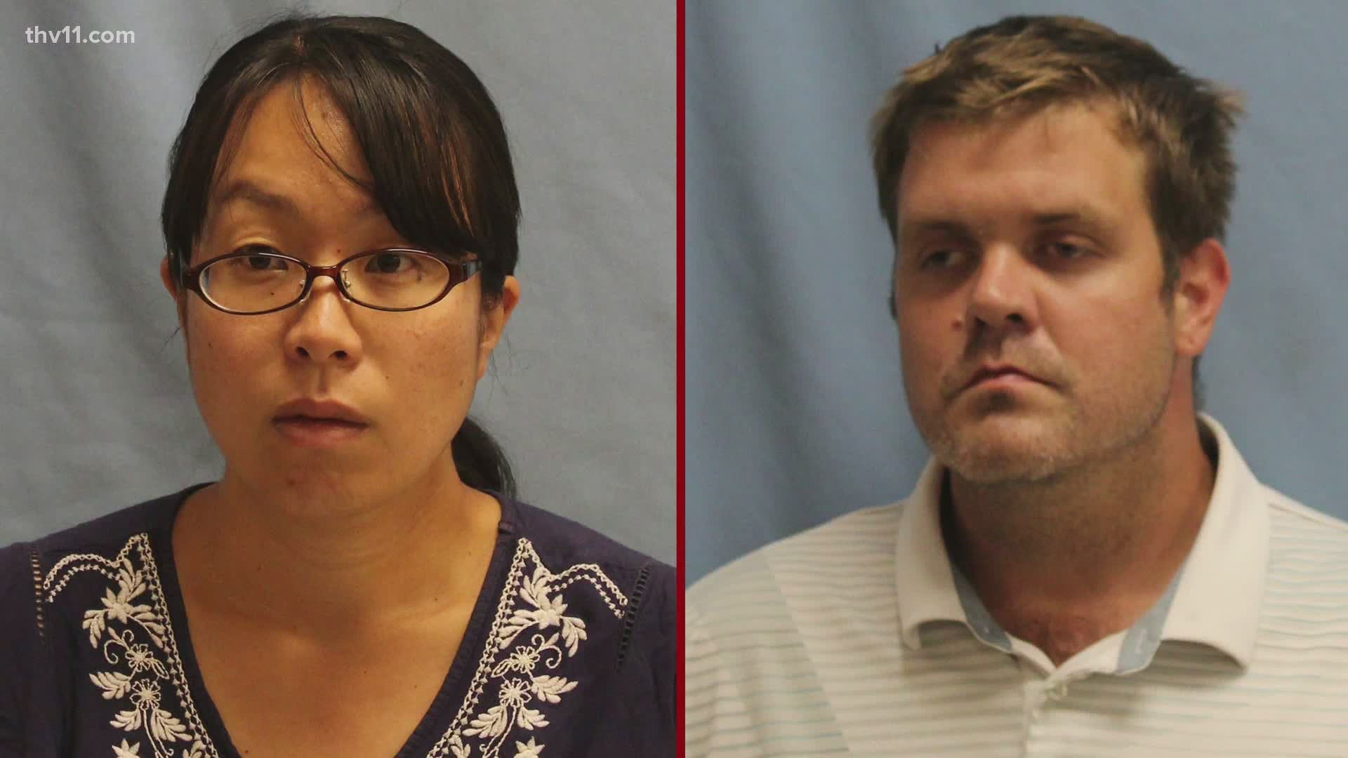 Two people have been arrested in connection to the murder of their infant son.