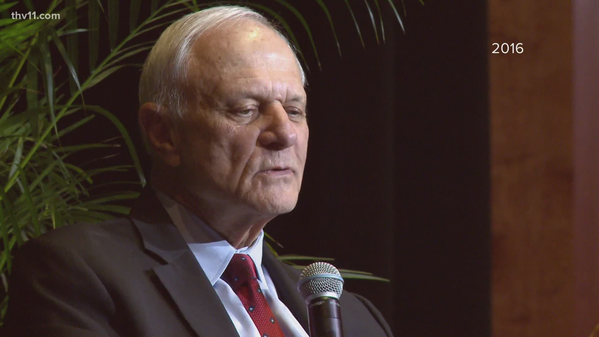 David Pryor, the former Arkansas Governor and U.S. Senator, is currently in the hospital due to coronavirus, according to Gov. Hutchinson.