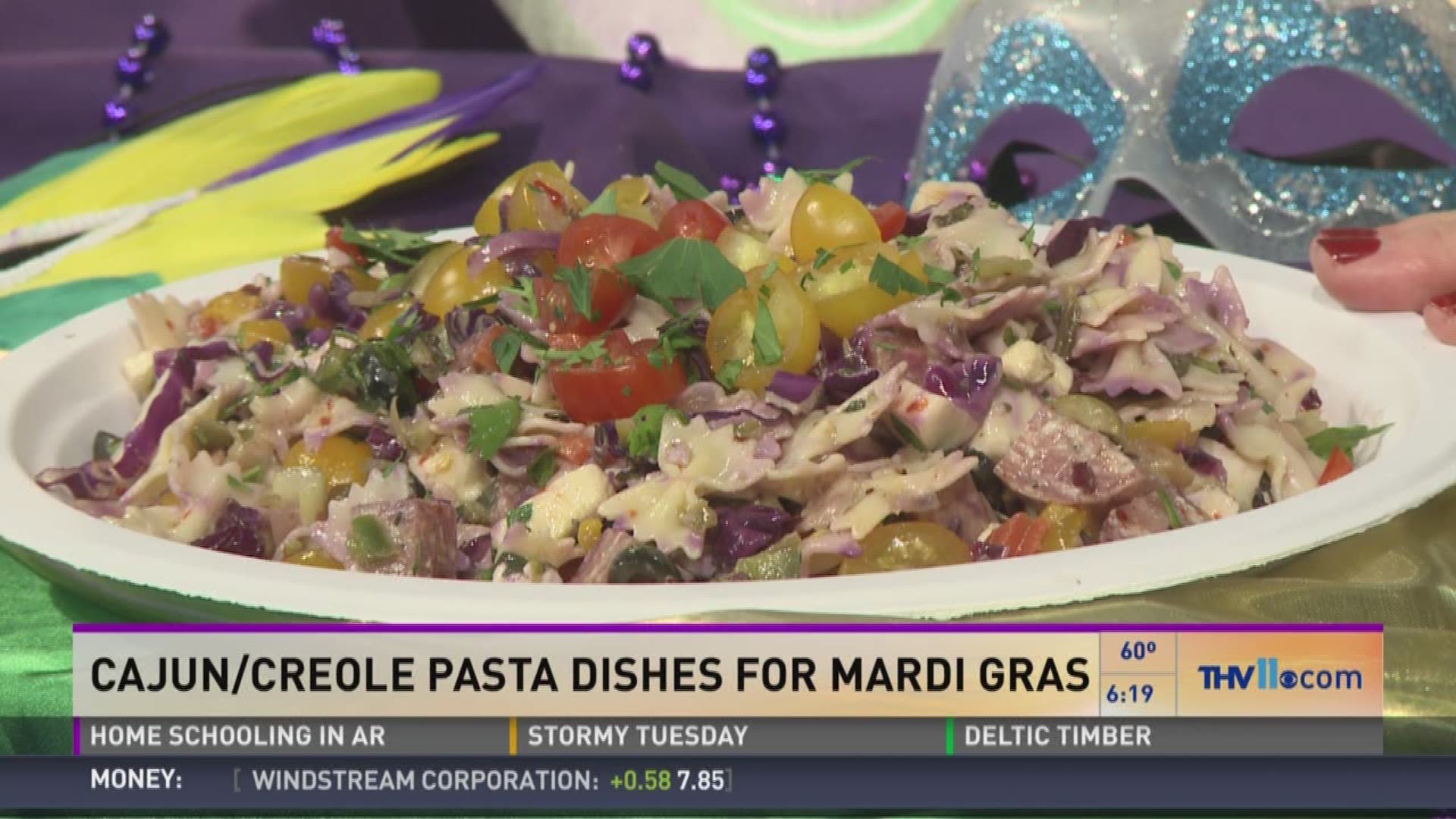 Food blogger Debbie Arnold joined THV11 This Morning to fatten us up with some Cajun and Creole pasta dishes