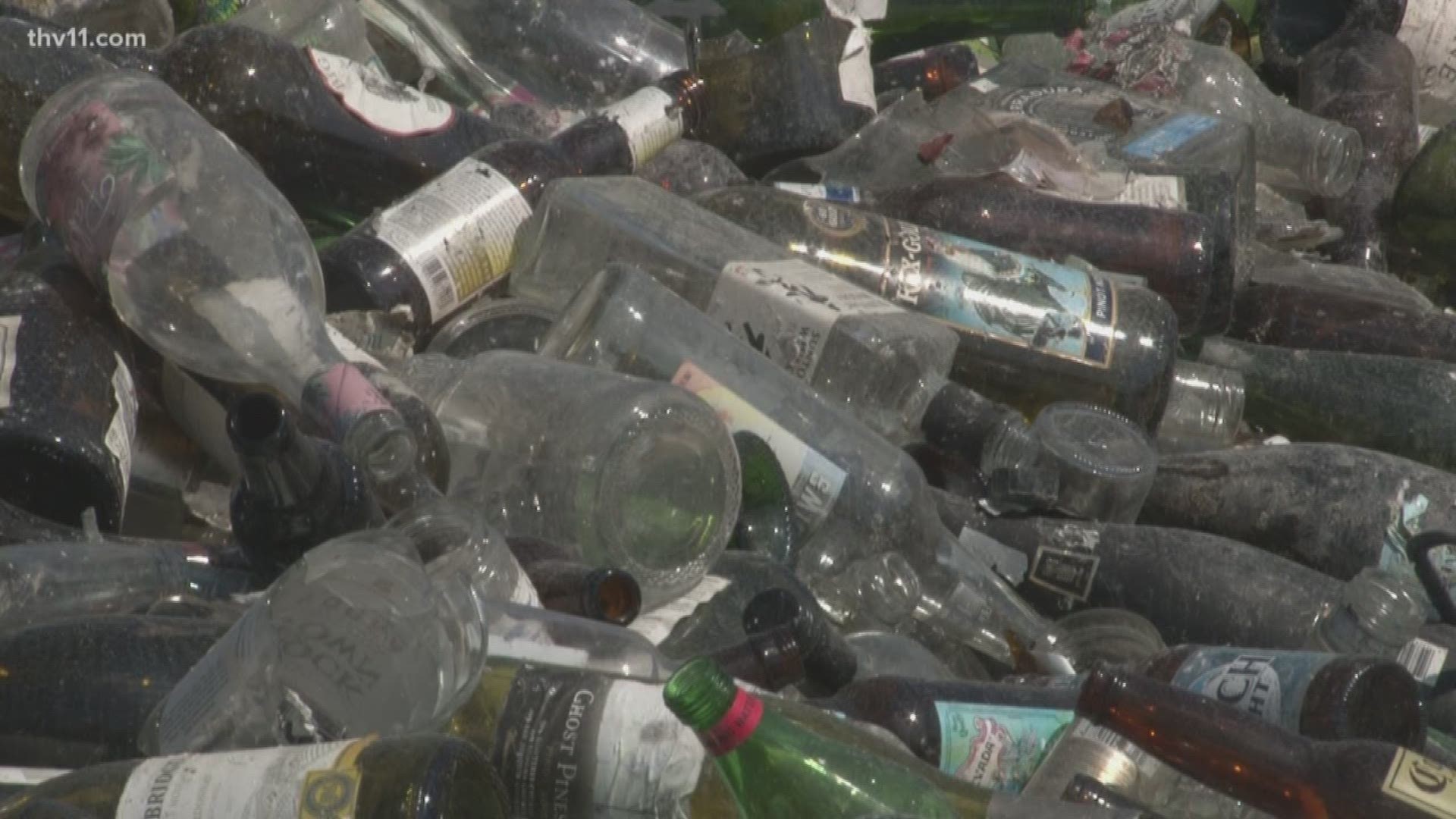 Ace Glass reports 1.8 million pounds of glass have been recycled since April 1 at public bins or through paid pickup service.