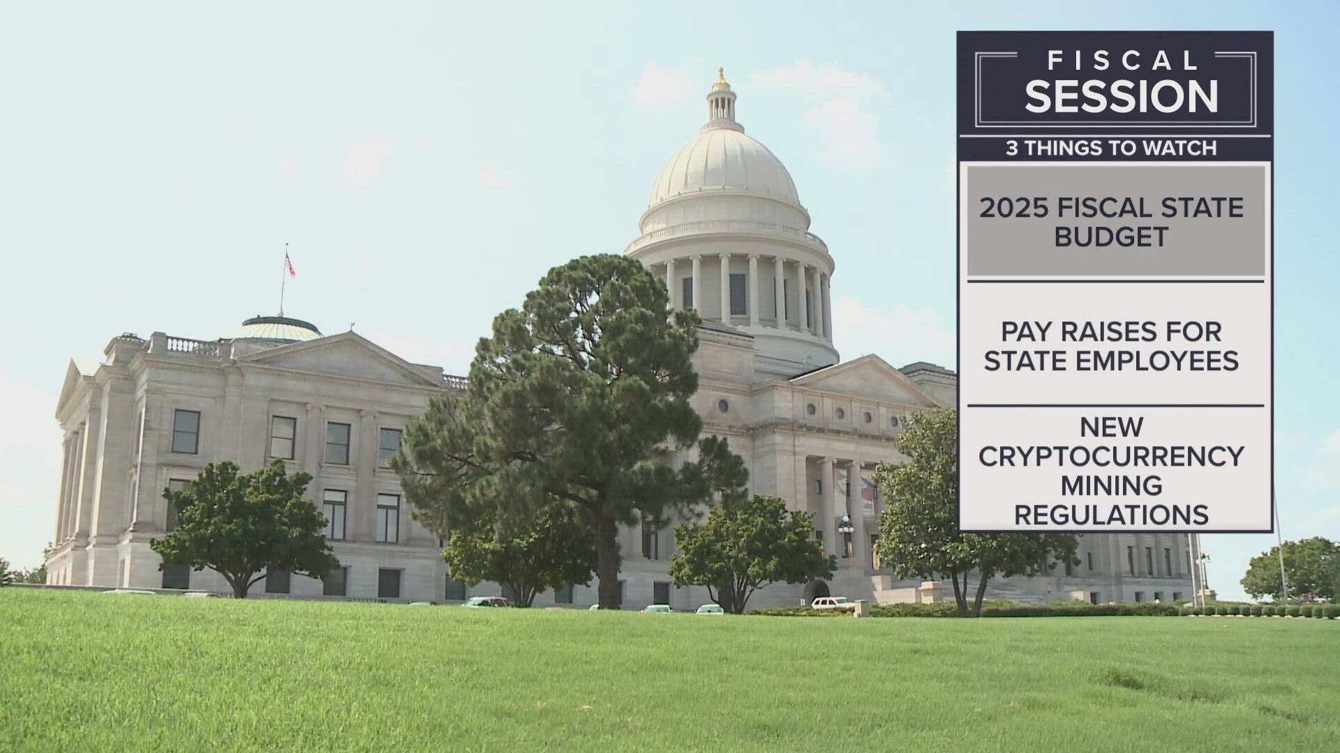 This could be the final week of Arkansas's fiscal session at the state capitol as lawmakers wrap up.