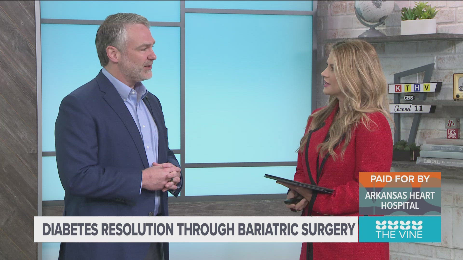 It is Diabetes Awareness Month, and if you have Type 2 diabetes bariatric surgery could help. Dr. Samuel Bledsoe tells more about the surgery.