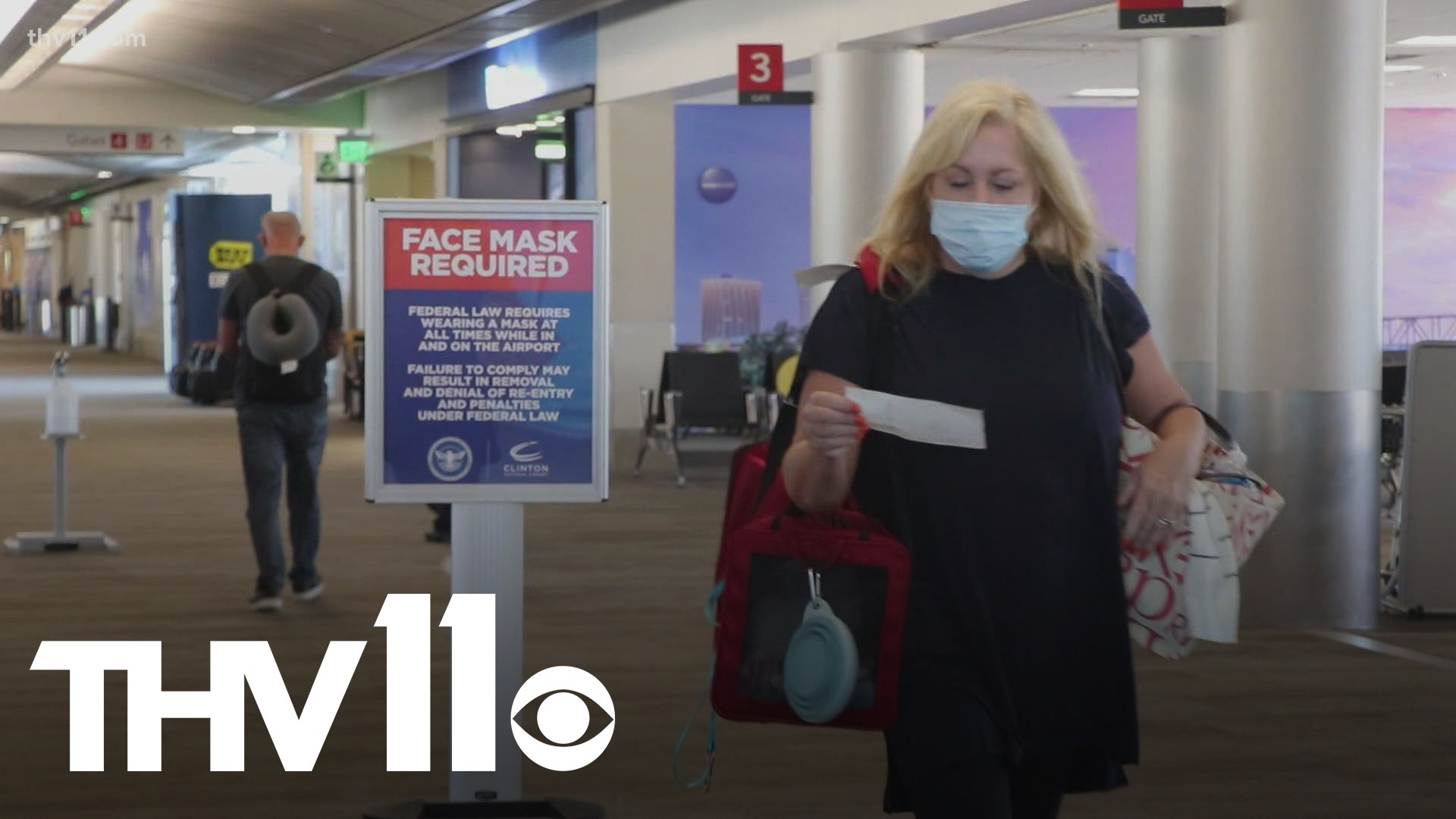 The Clinton National Airport is seeing an increase in traffic, which could mean longer security lines for passengers as more destinations are starting to open up.