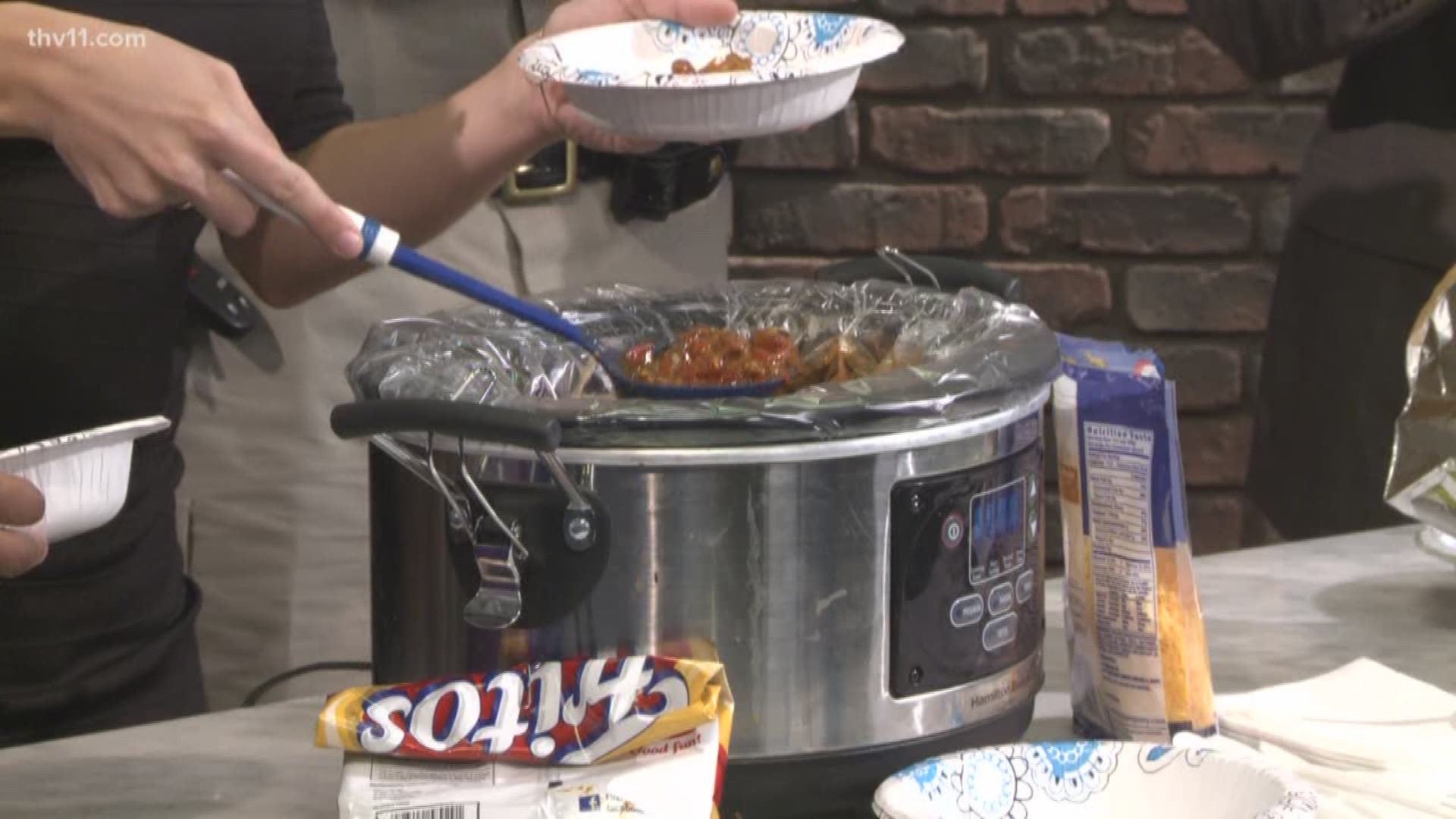 As our Chili Challenge comes to an end, Rob Evans showed us his cooking skills