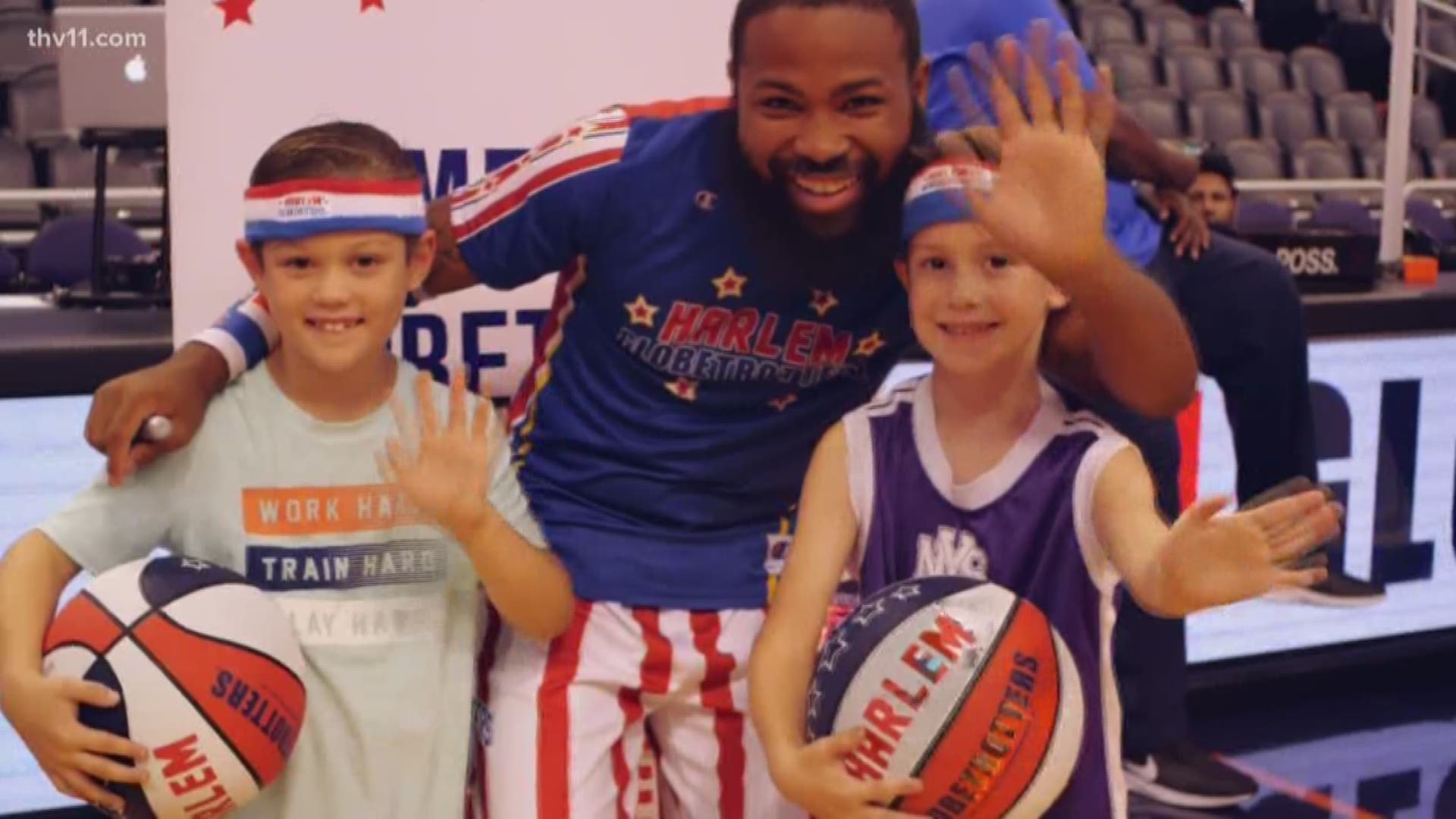 The Harlem Globetrotters are gearing up for their annual stop in Arkansas!