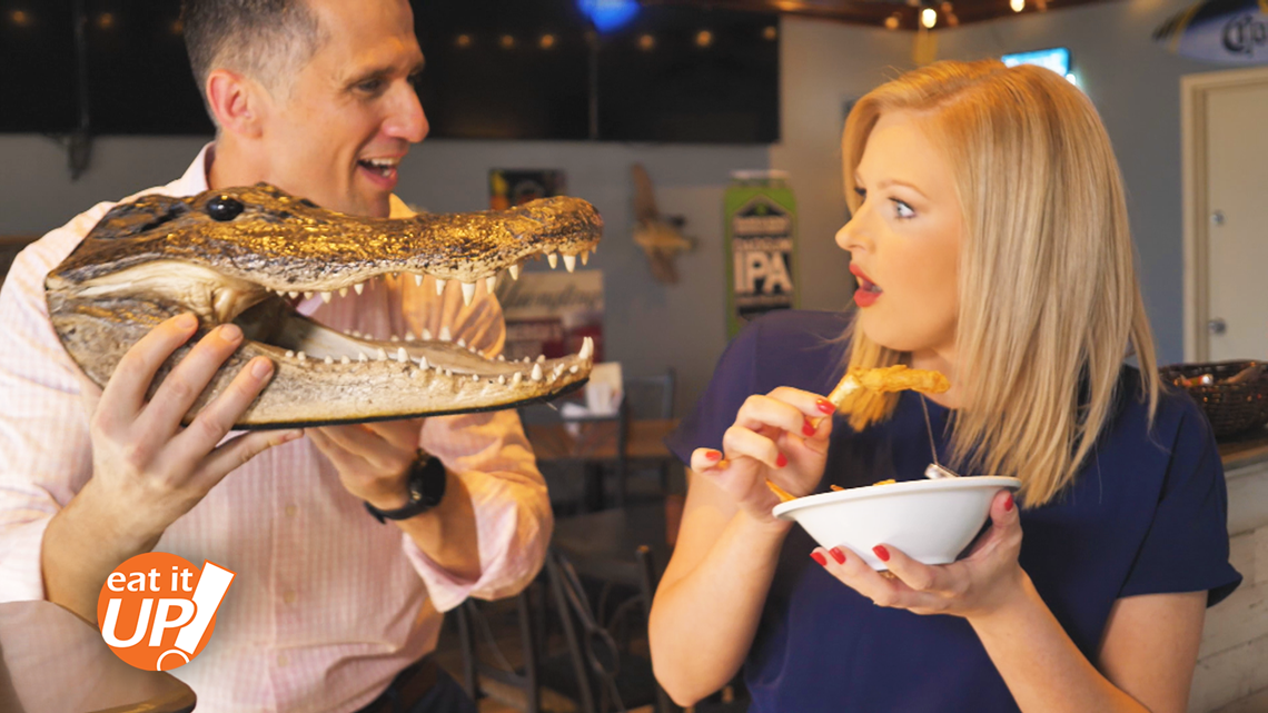 Try gator and seafood at Lakewood Fish and Seafood House