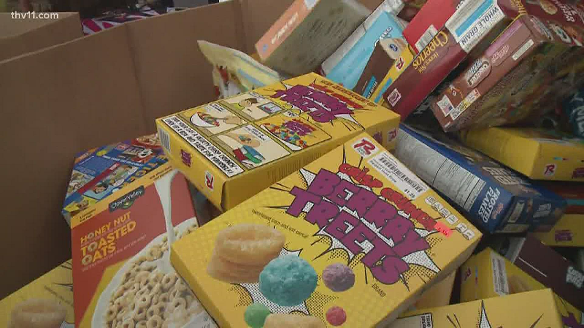 Electric Cooperatives of Arkansas continues to return each year as a major contributor to the THV11 Summer Cereal Drive benefiting the Arkansas Foodbank.