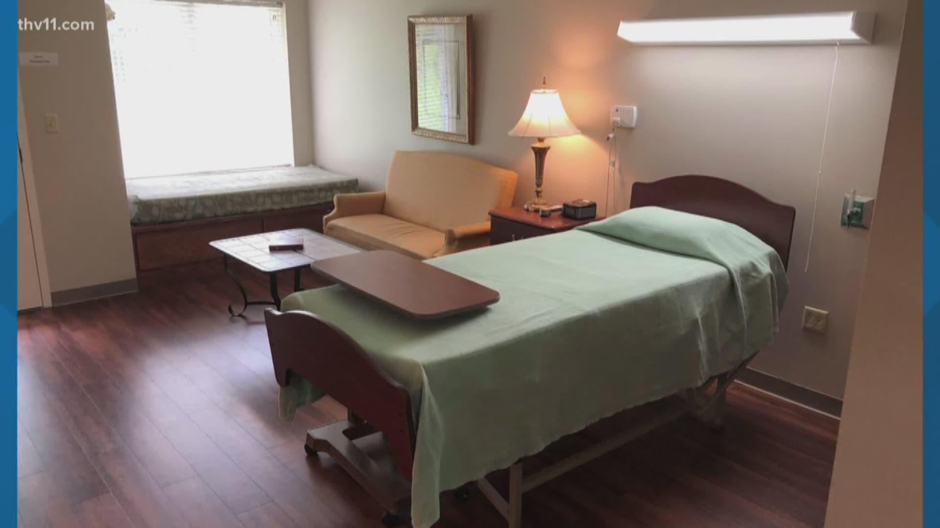 The staff members at the Comfort Care center in Little Rock helped launch a hospice room that will serve people for free.