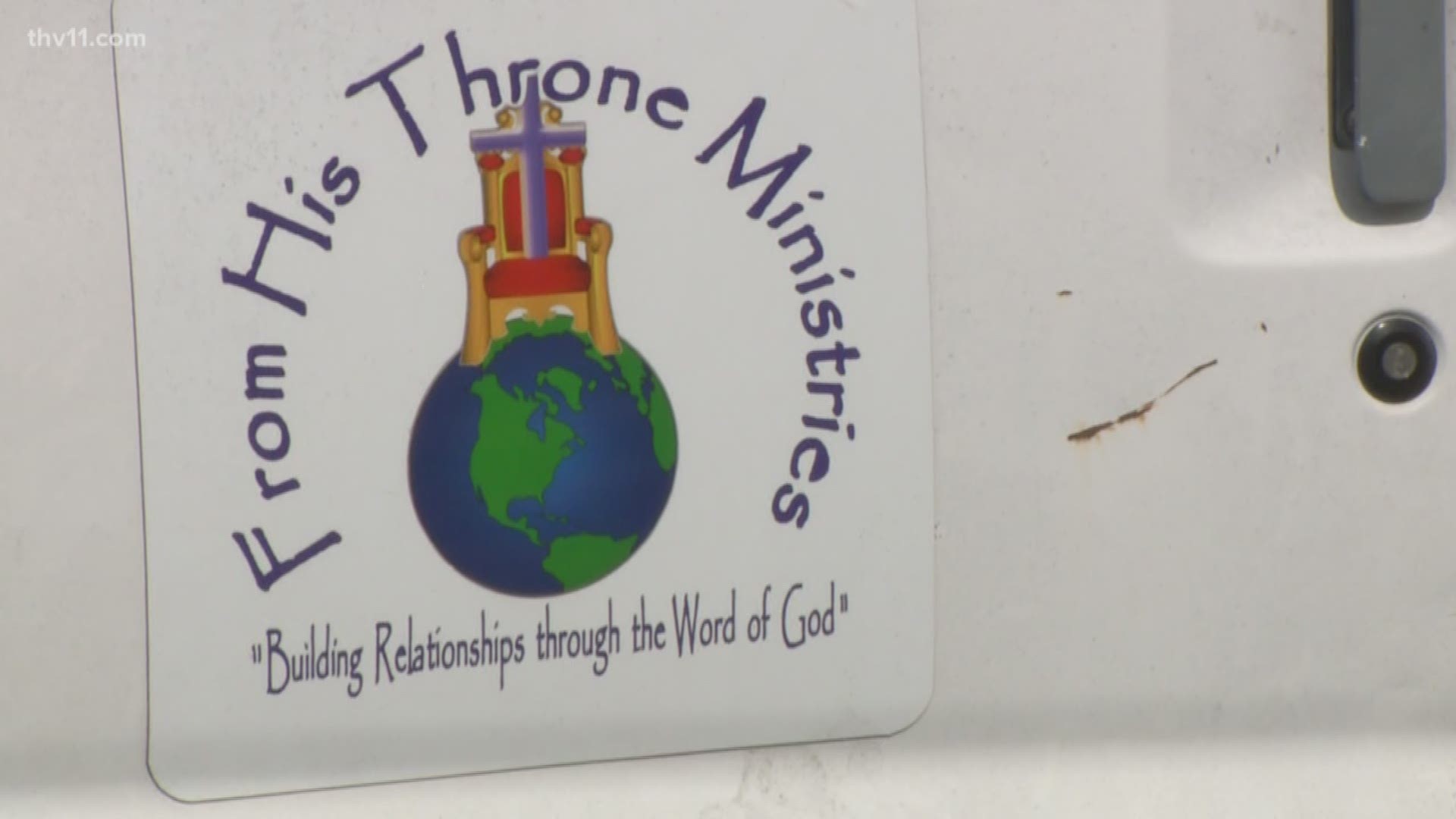 Volunteers at 'From His Throne Ministries' say the hot temperatures are making it almost impossible for people in need to walk to the church to eat a hot meal.