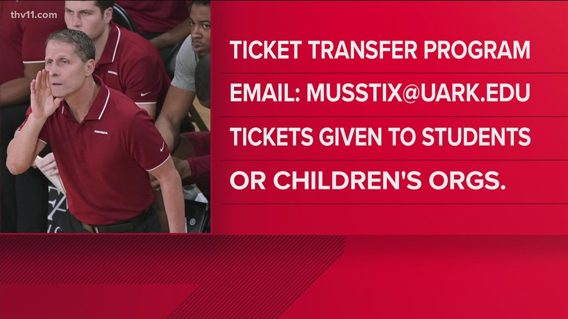 Coach Musselman announces ticket transfer