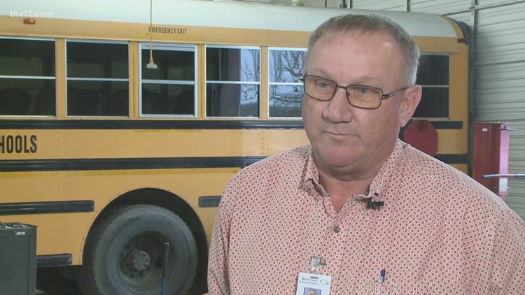 Mayflower schools urges drivers to use caution around buses