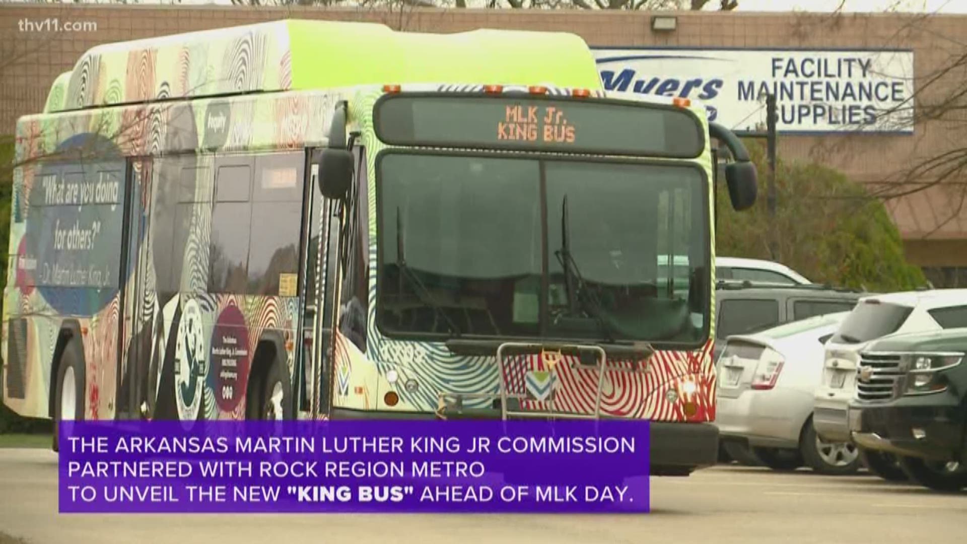A holiday to remember Dr. King and his legacy that can be seen in so many ways. One of those ways is through a new Rock Region Metro bus.