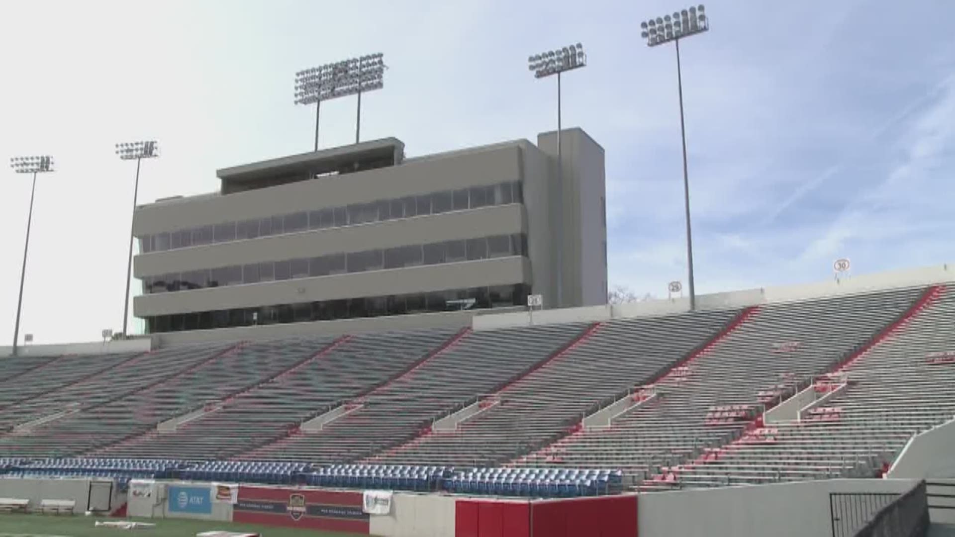 It's going to be a big football weekend at War Memorial Stadium.