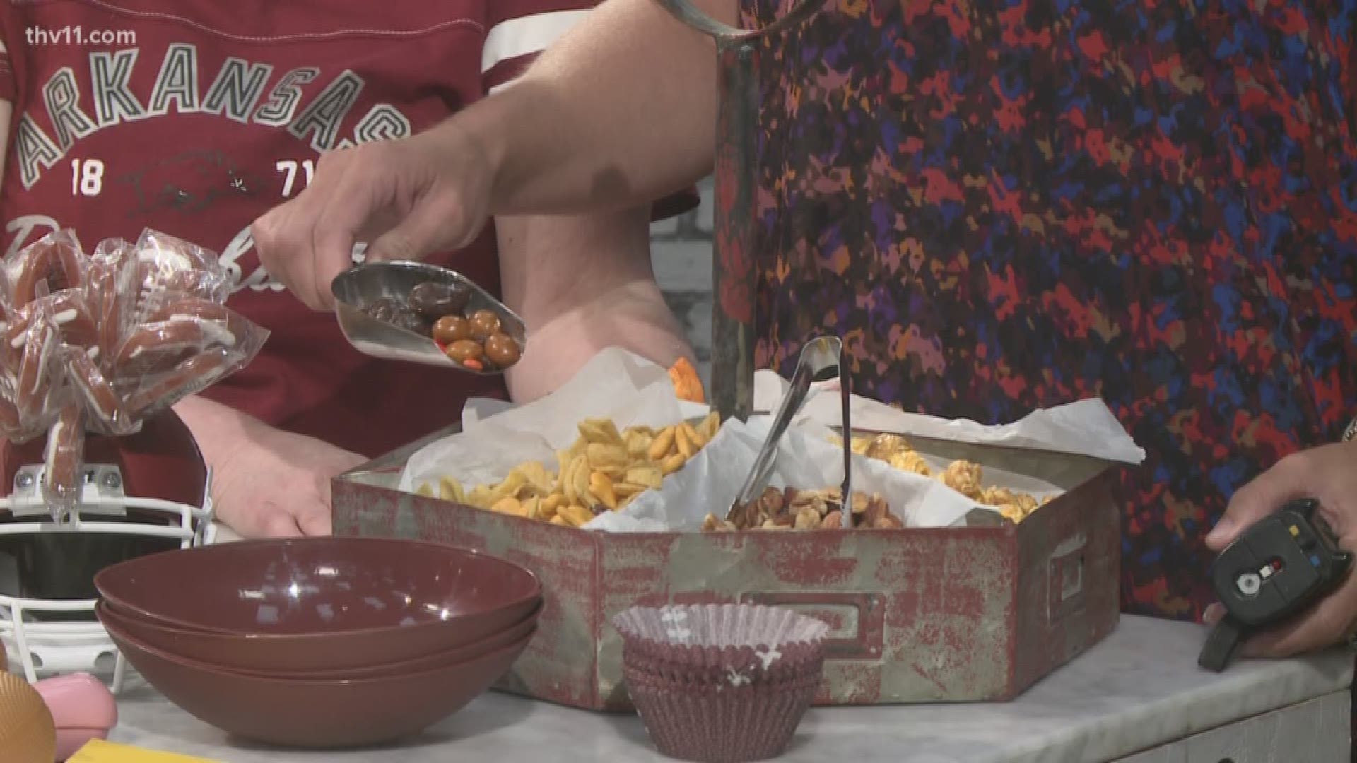Pat Downs with Sweet Yellow Cornbread shared her food ideas for football season.
