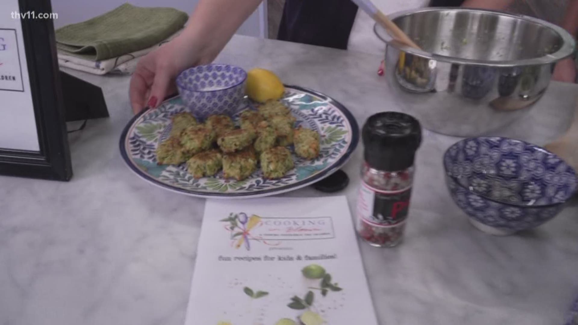 Denise Albert at Cooking in Bloom loves making easy recipes that you can whip up with your kids.
And this is a yummy way to get them to eat their veggies.
