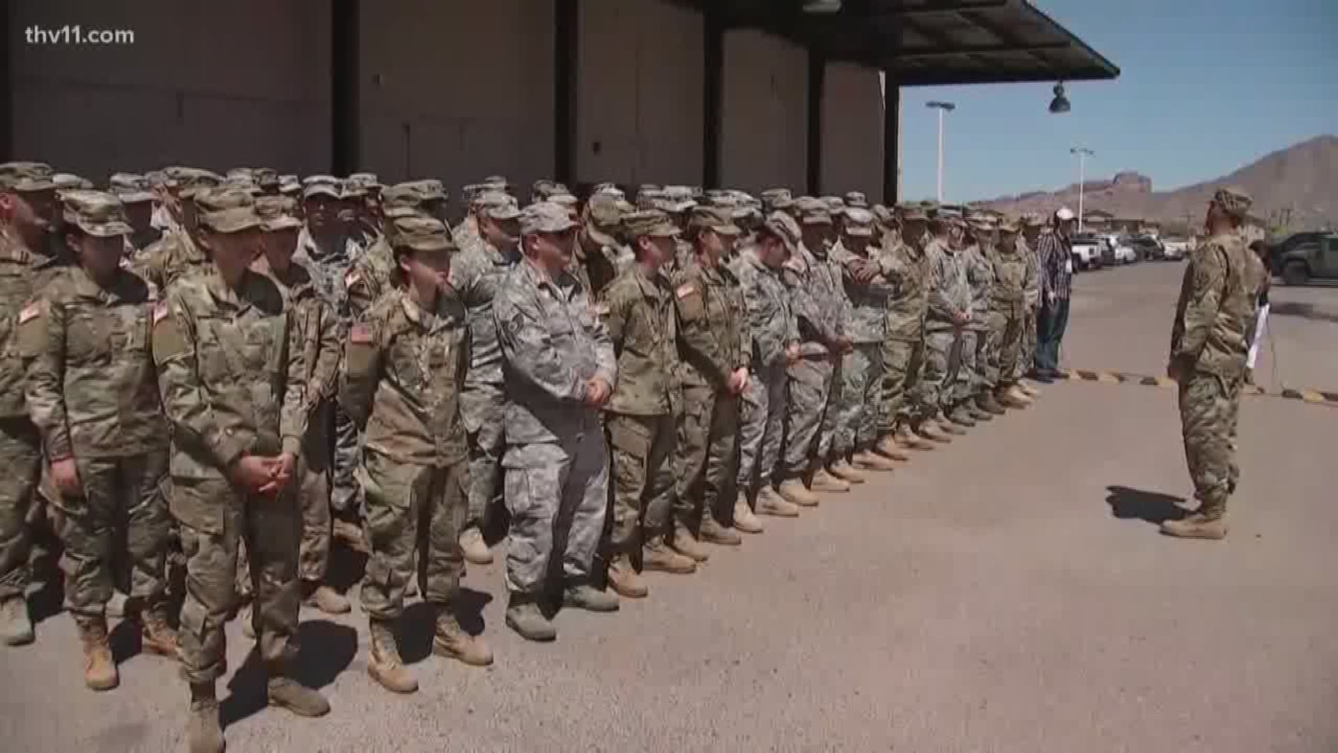 Ark. National Guard sending soldiers to assist Border Patrol