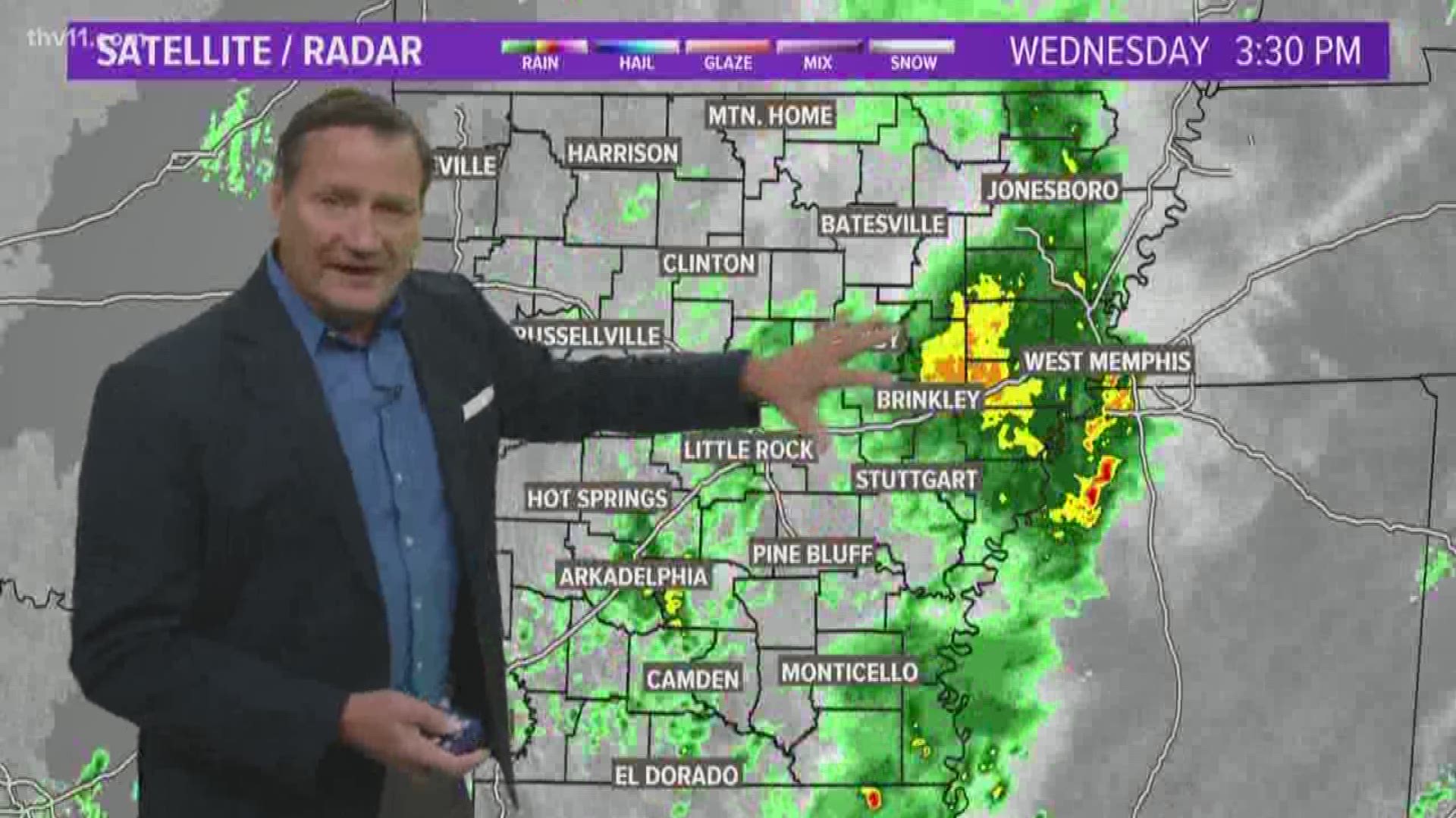 Ed Buckner gives you the latest look at Halloween temps and the potential for freezing weather.