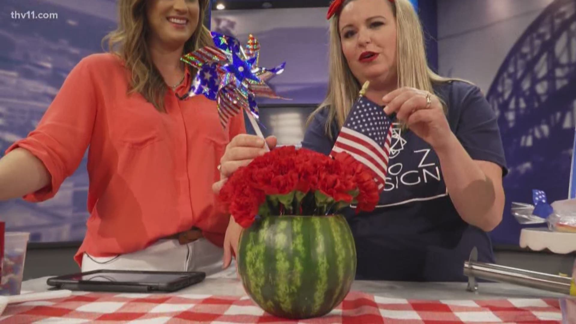 Krista Ryken is back in the studio to share how to create some easy, festive decor for your home or party.