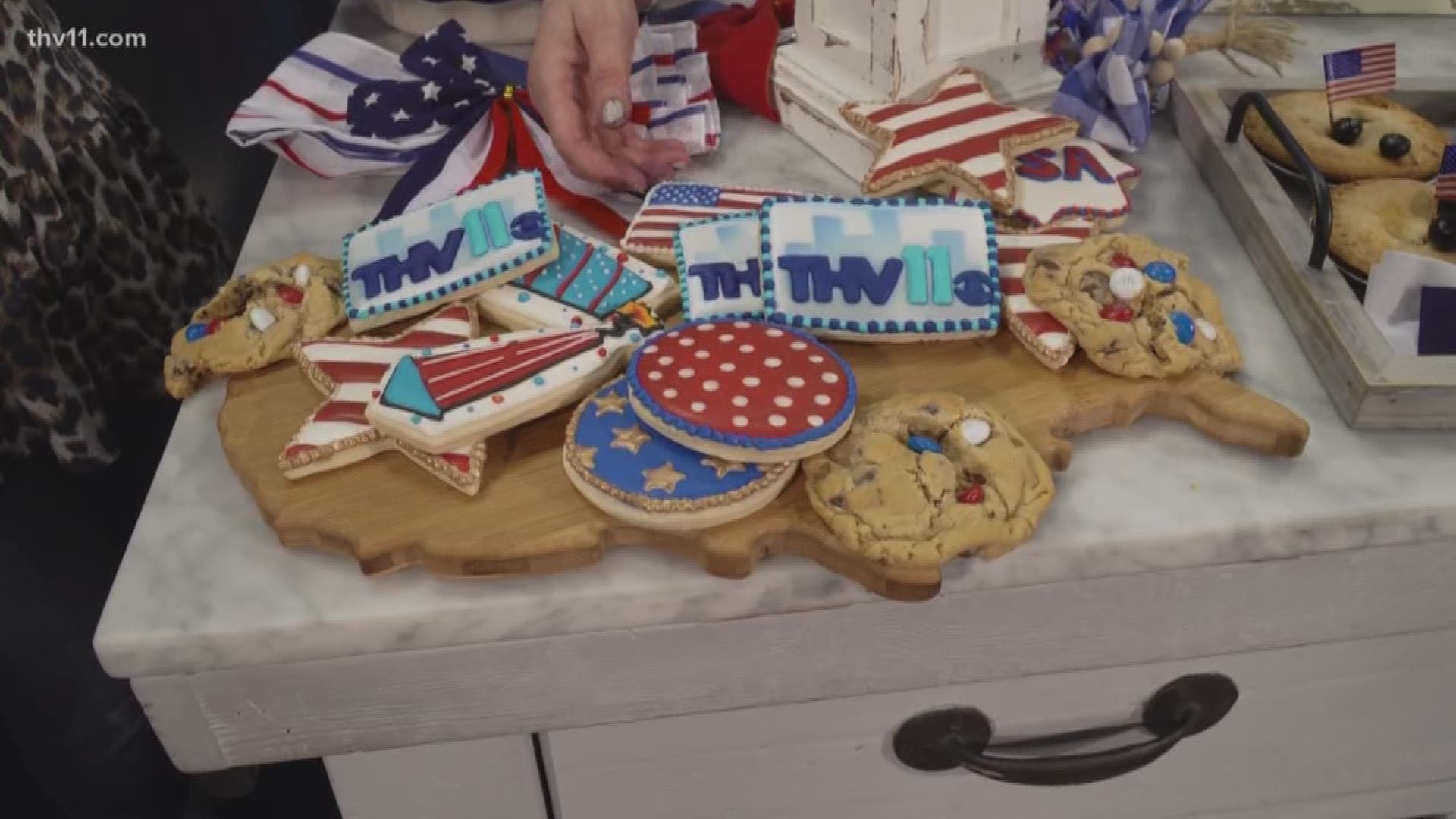 Lifestyle and Food Blogger Pat Downs shared fun and festive dessert ideas for the Fourth of July.