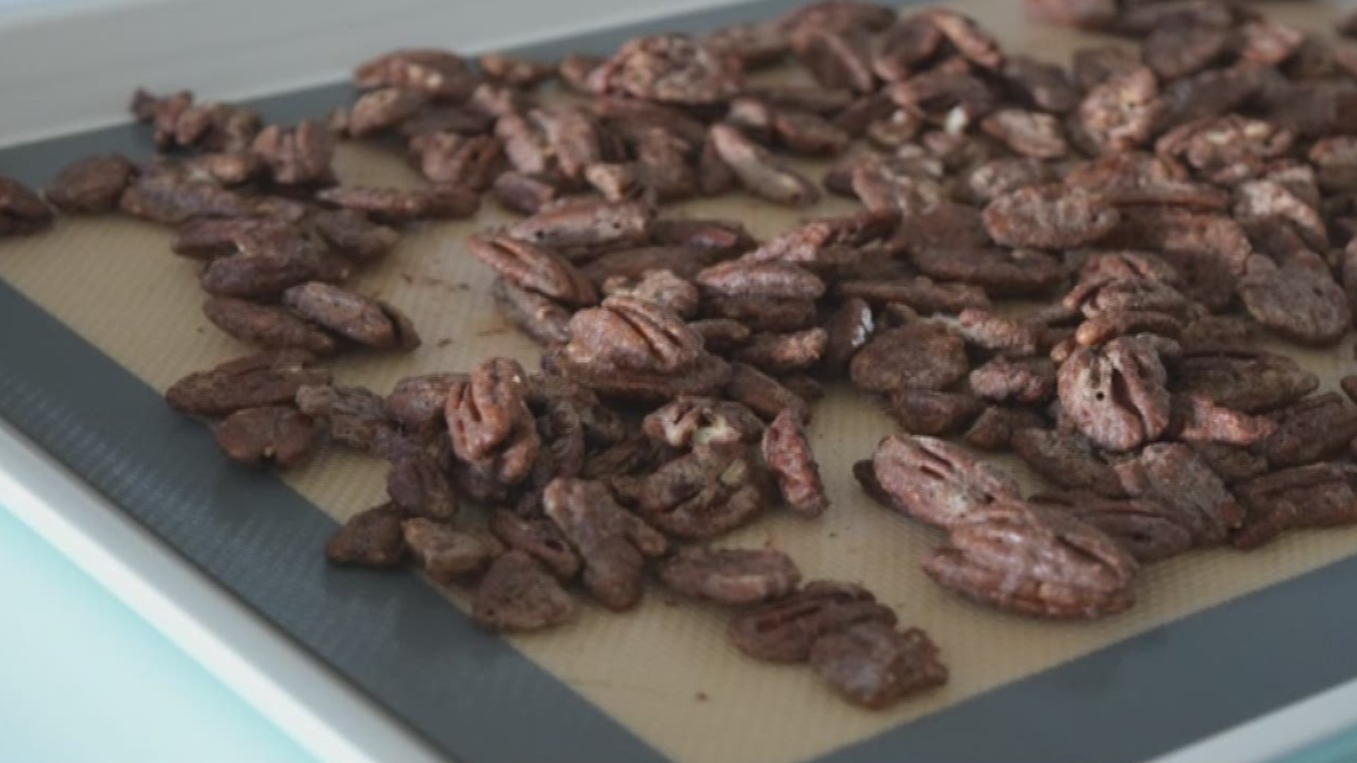 Rebecca Buerkle with the American Heart Association shared a delicious recipe for maple-spiced pecans with us!