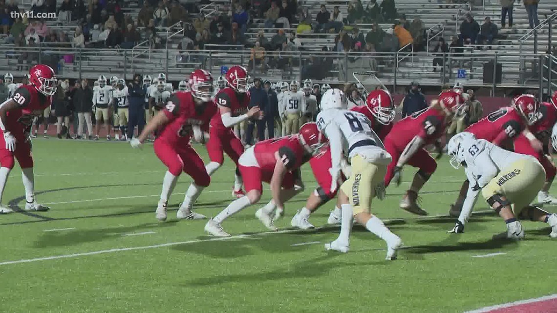 Final scores for playoffs round 2 of Arkansas hs football