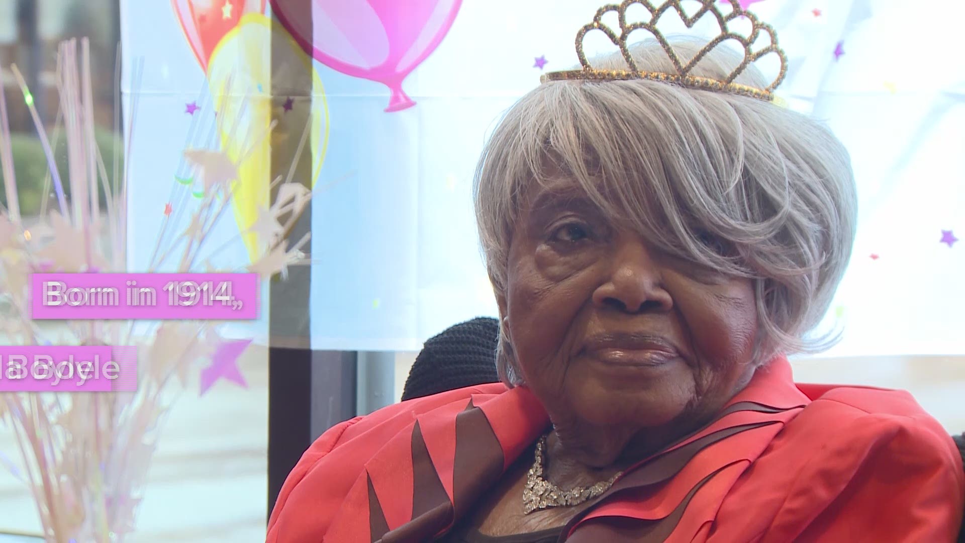 Little Rock native Priscilla Boyle celebrates her 105th birthday!