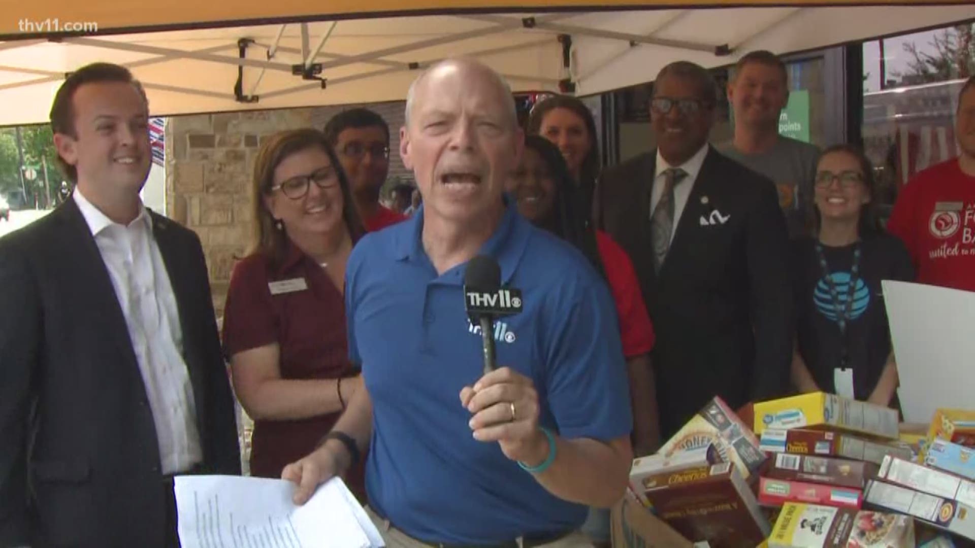 It's the Summer Cereal Drive, and Craig O'Neill doesn't mess around.