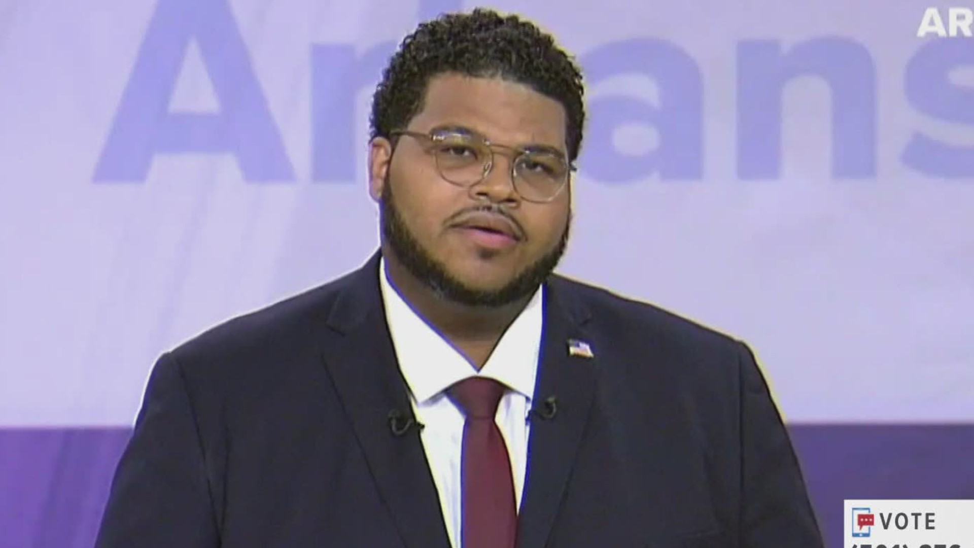 Libertarian challenger Ricky Dale Harrington said he'd "work for the people" if he defeats Sen. Tom Cotton during a debate. The senator declined to attend the debate