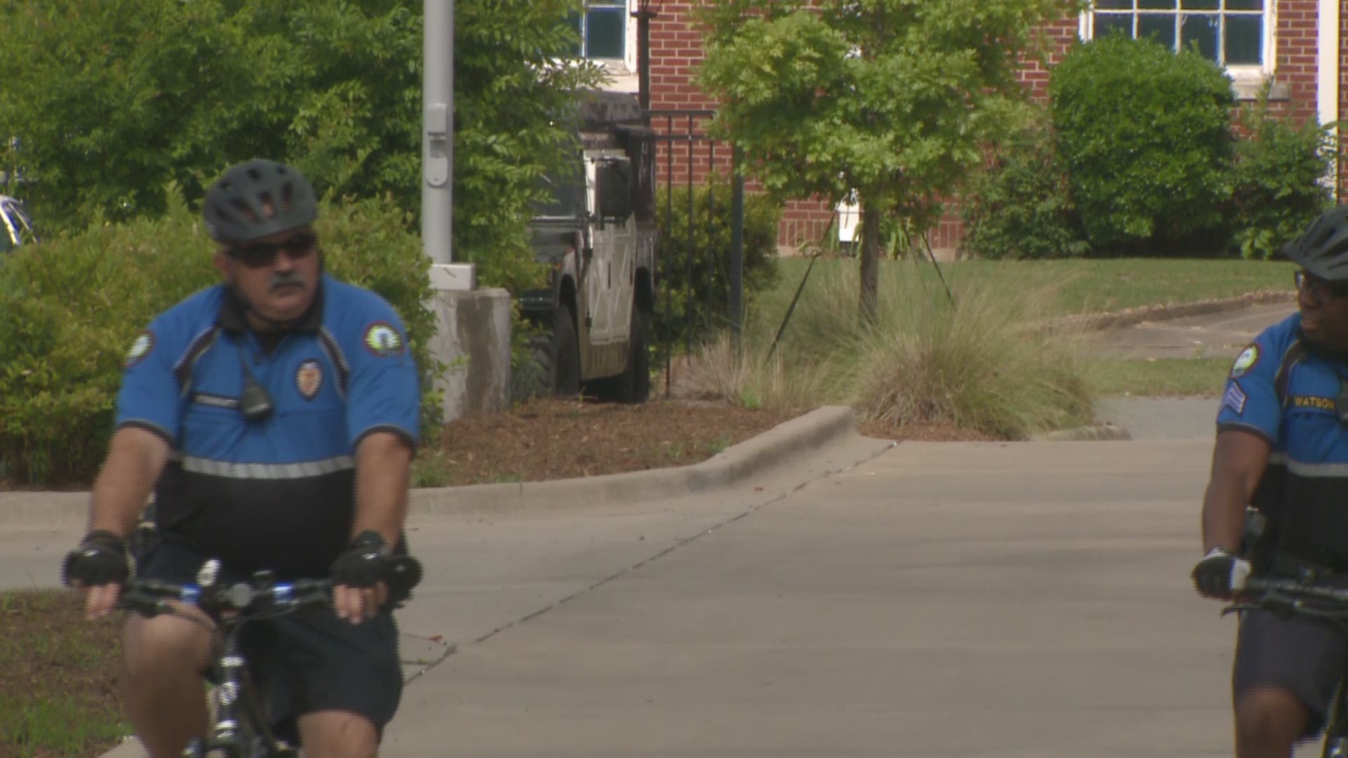 In the middle of last week, something happened to break the cycle of a rough few months for the Little Rock police. And it was broken by a man on a cycle.