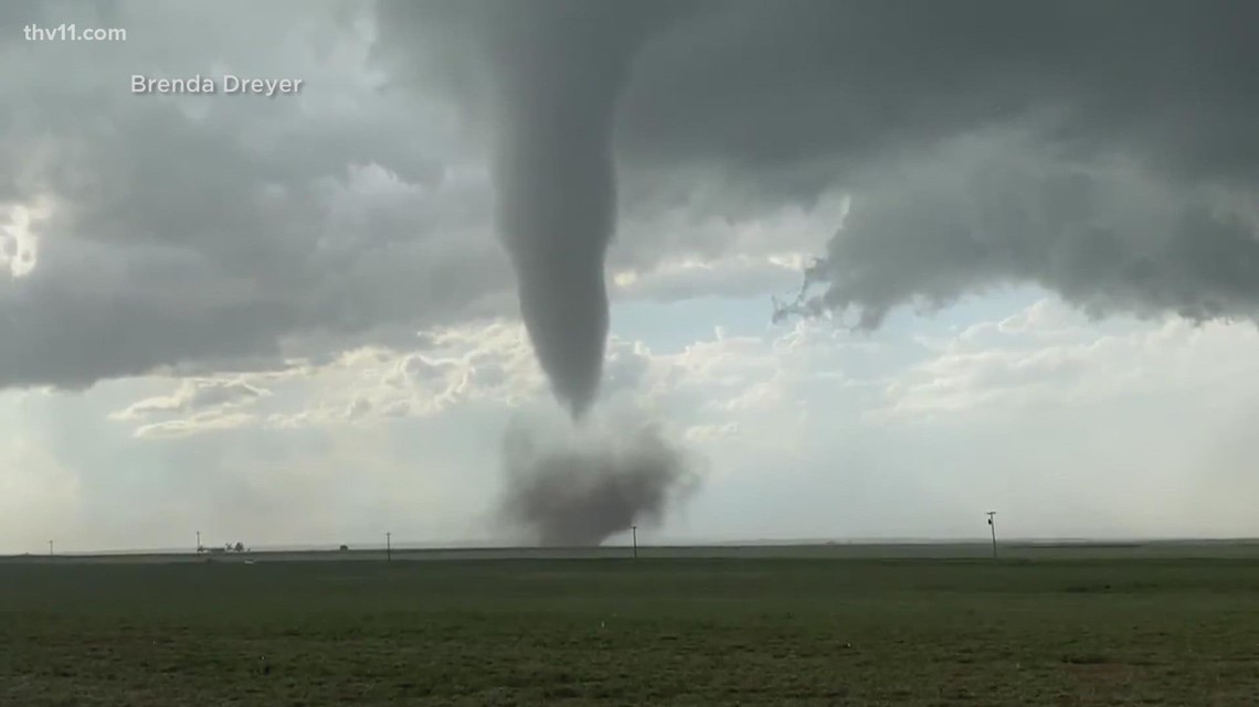 Tornado Funnel Cloud Forming