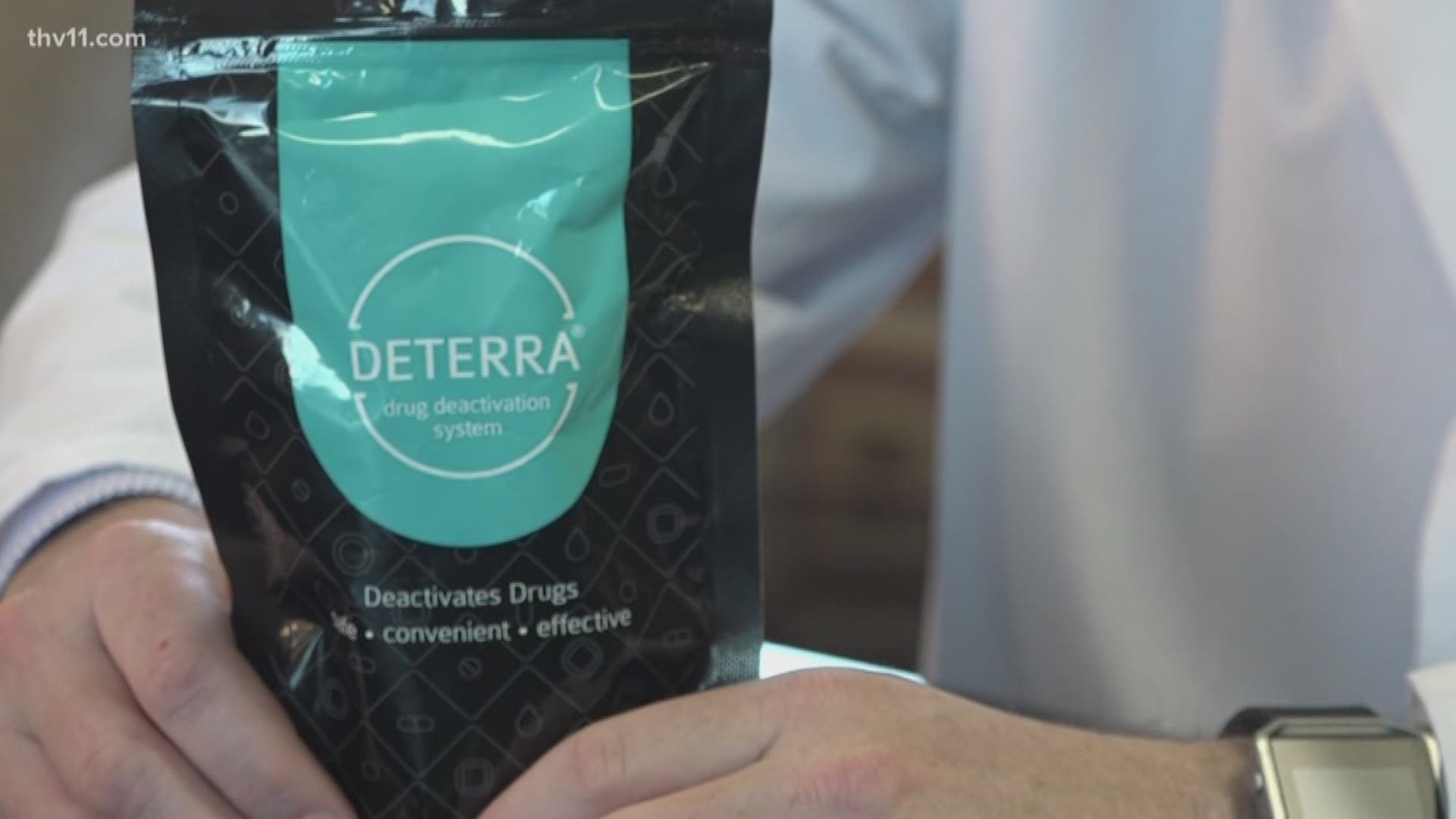 There's a new way to get rid of your unwanted medications from the comfort of your own home. It's called the "Deterra Drug Deactivation System."