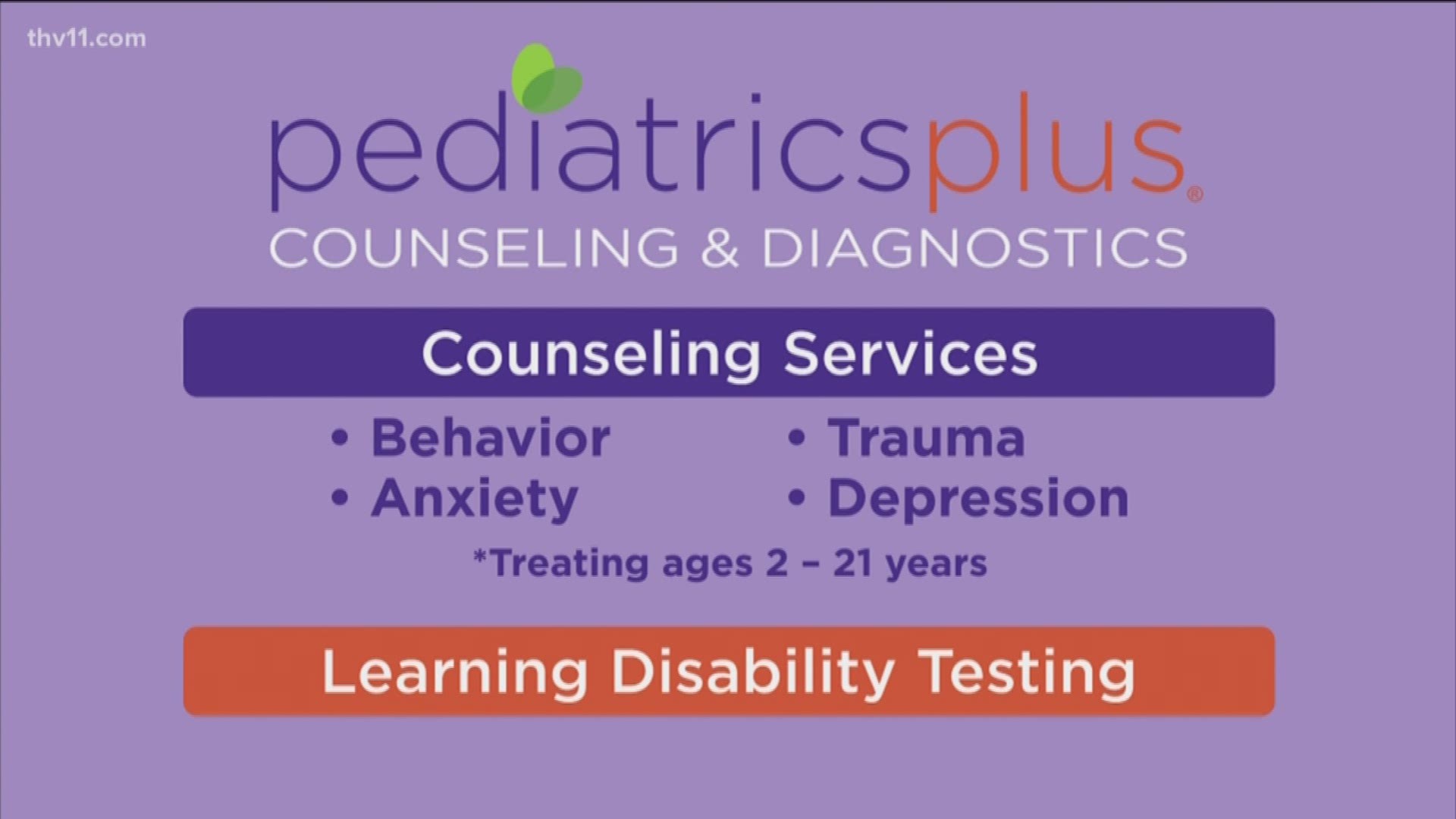 Pediatrics Plus offers a variety of counseling services for families. Learn more at PediatricsPlus.com.
