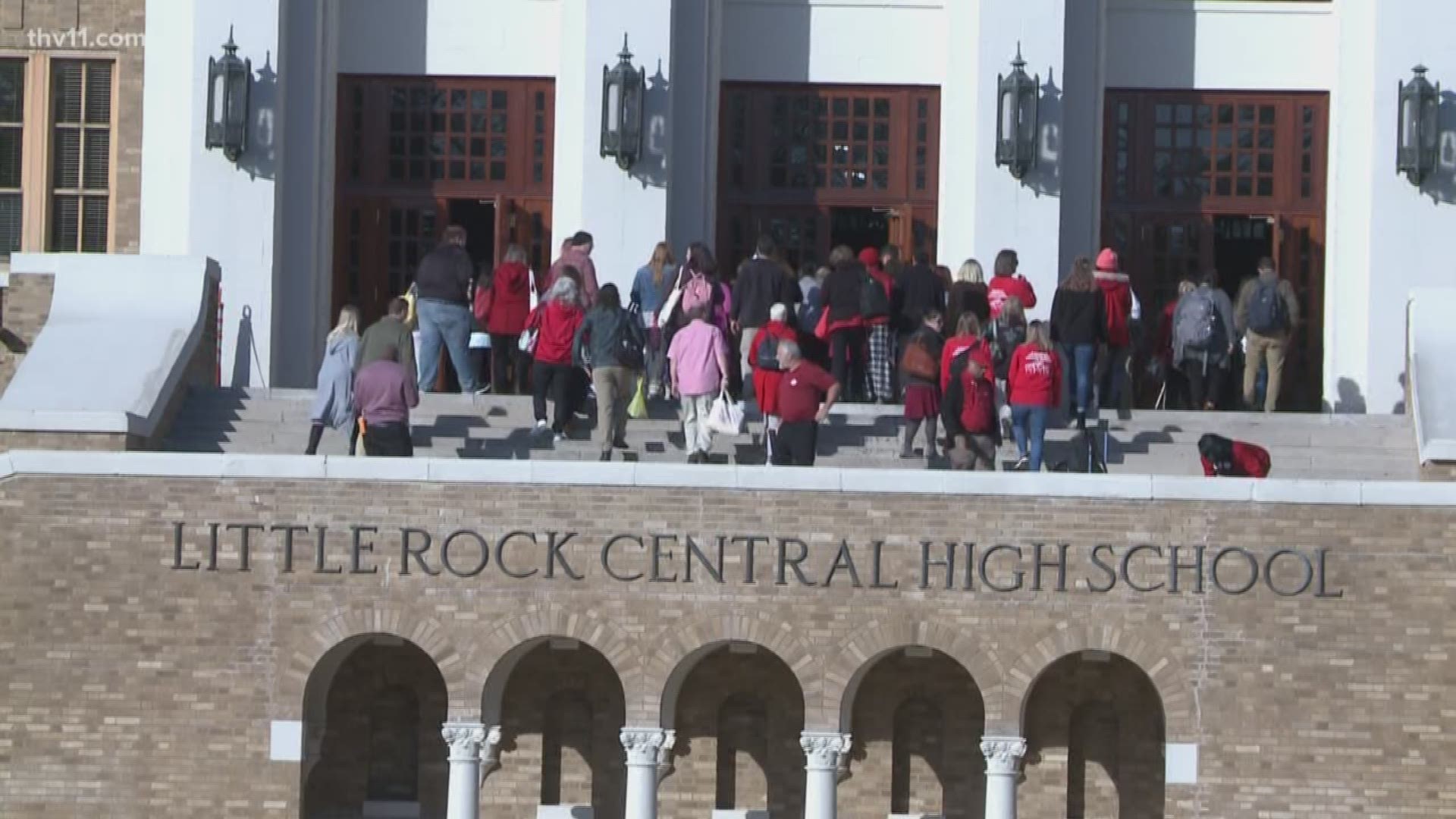 There's no strike and no work stoppage, but still plenty of unease as a new week begins in the Little Rock School District. Unionized teachers are trying to bargain.
