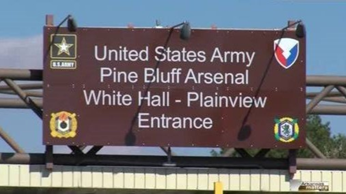 U.S. Army Pine Bluff Arsenal officials warn residents of munition