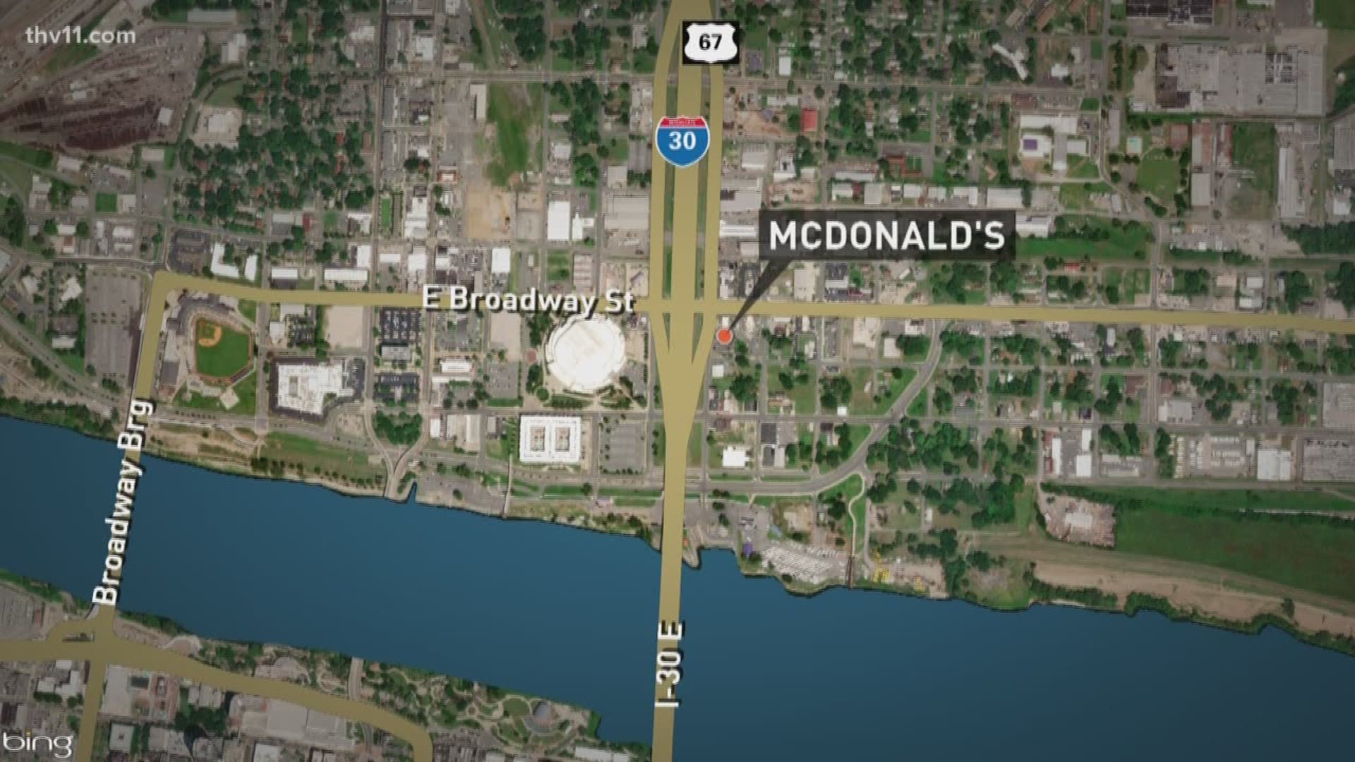 In North Little Rock, police are investigating a former McDonald's employee who, they say, threw hot grease on a customer's face.