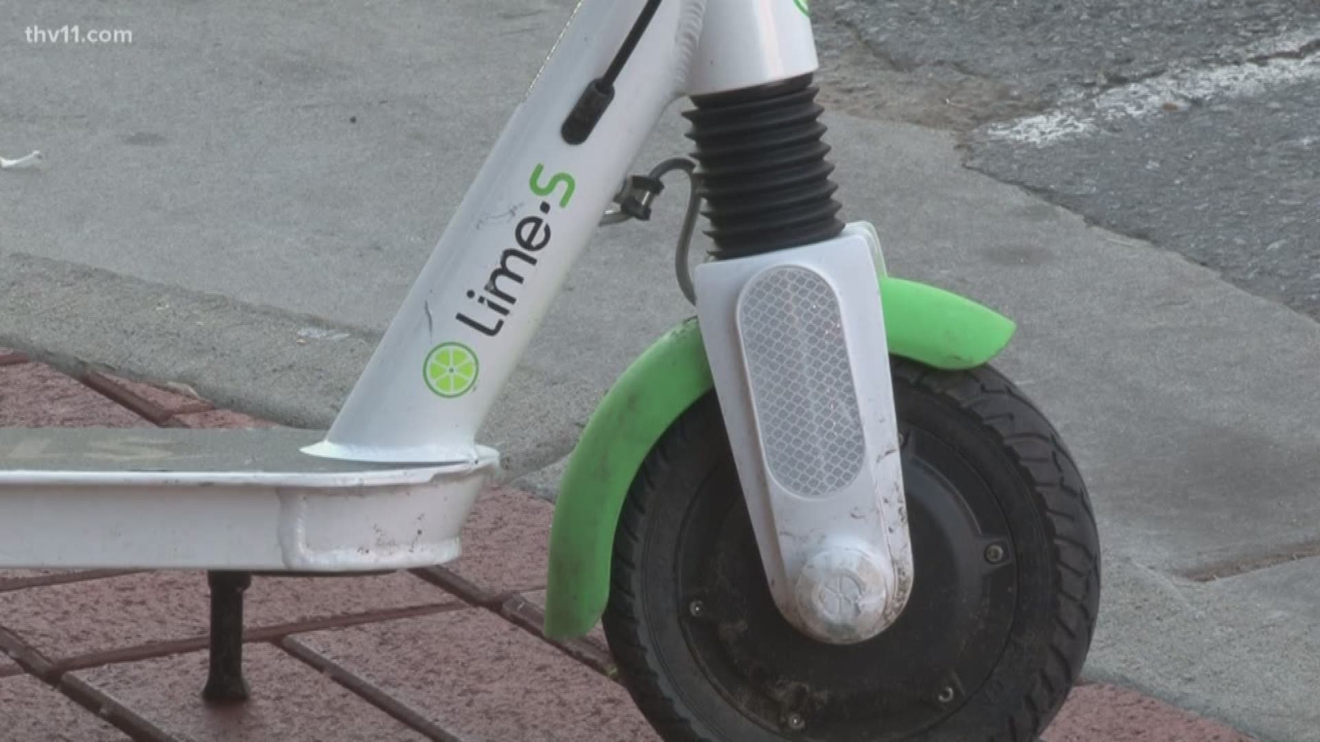 Lime scooters will be taken off the streets as soon as contract negotiations are over.